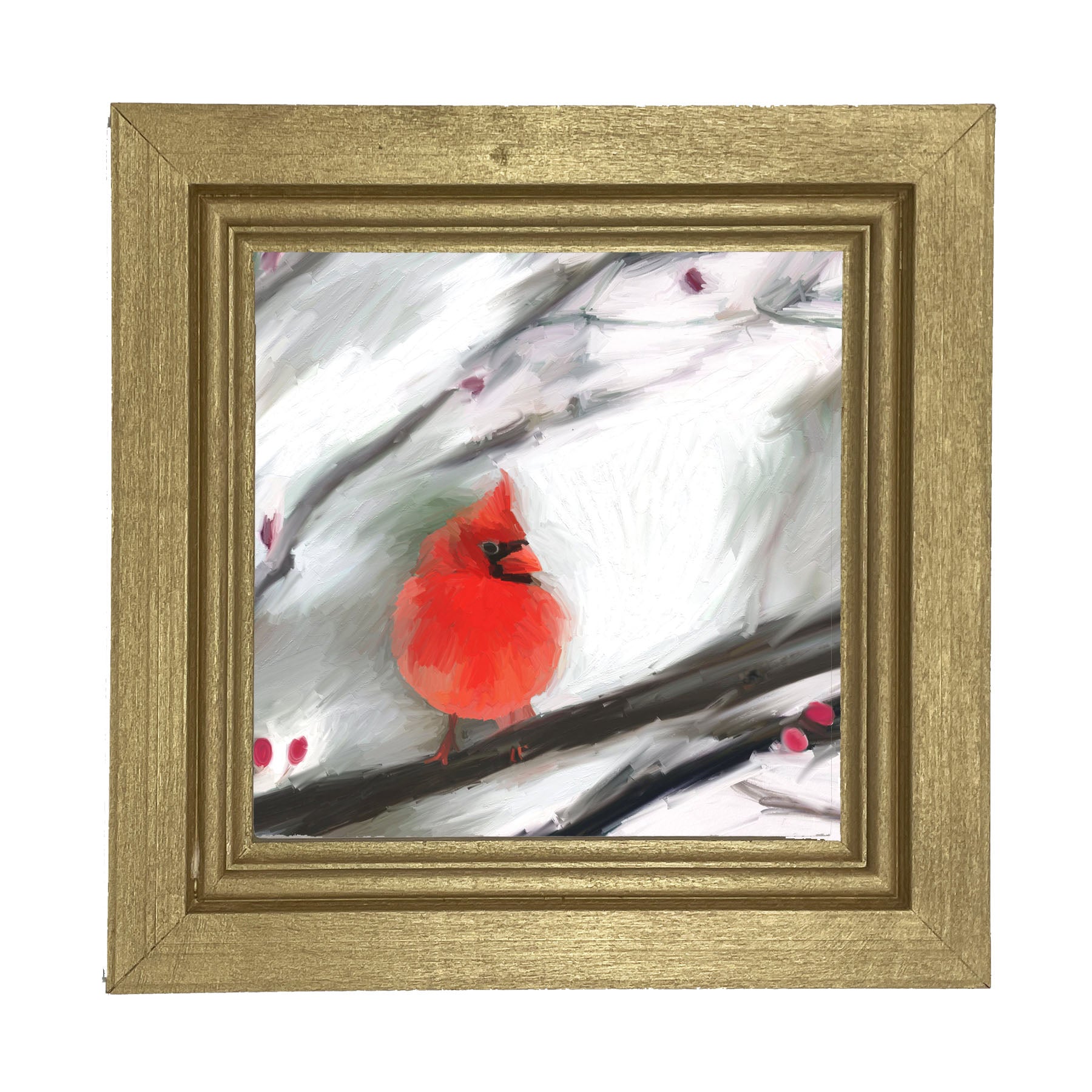 Cardinal - Framed art