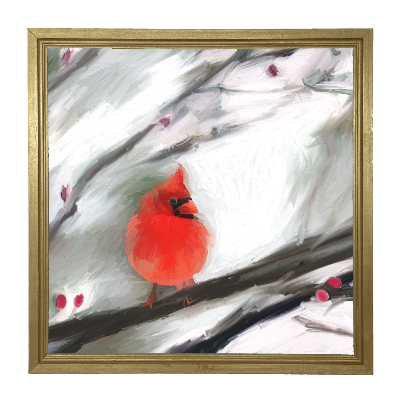 Cardinal - Framed art
