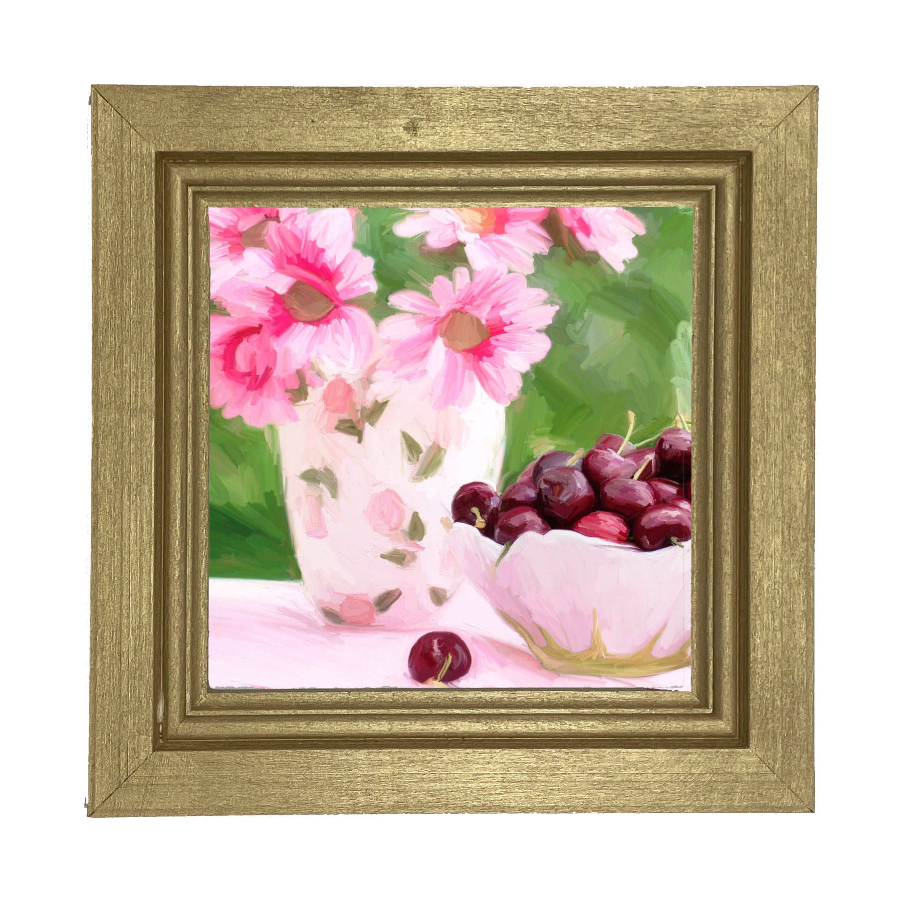 Mother's Day Cherries - Framed art