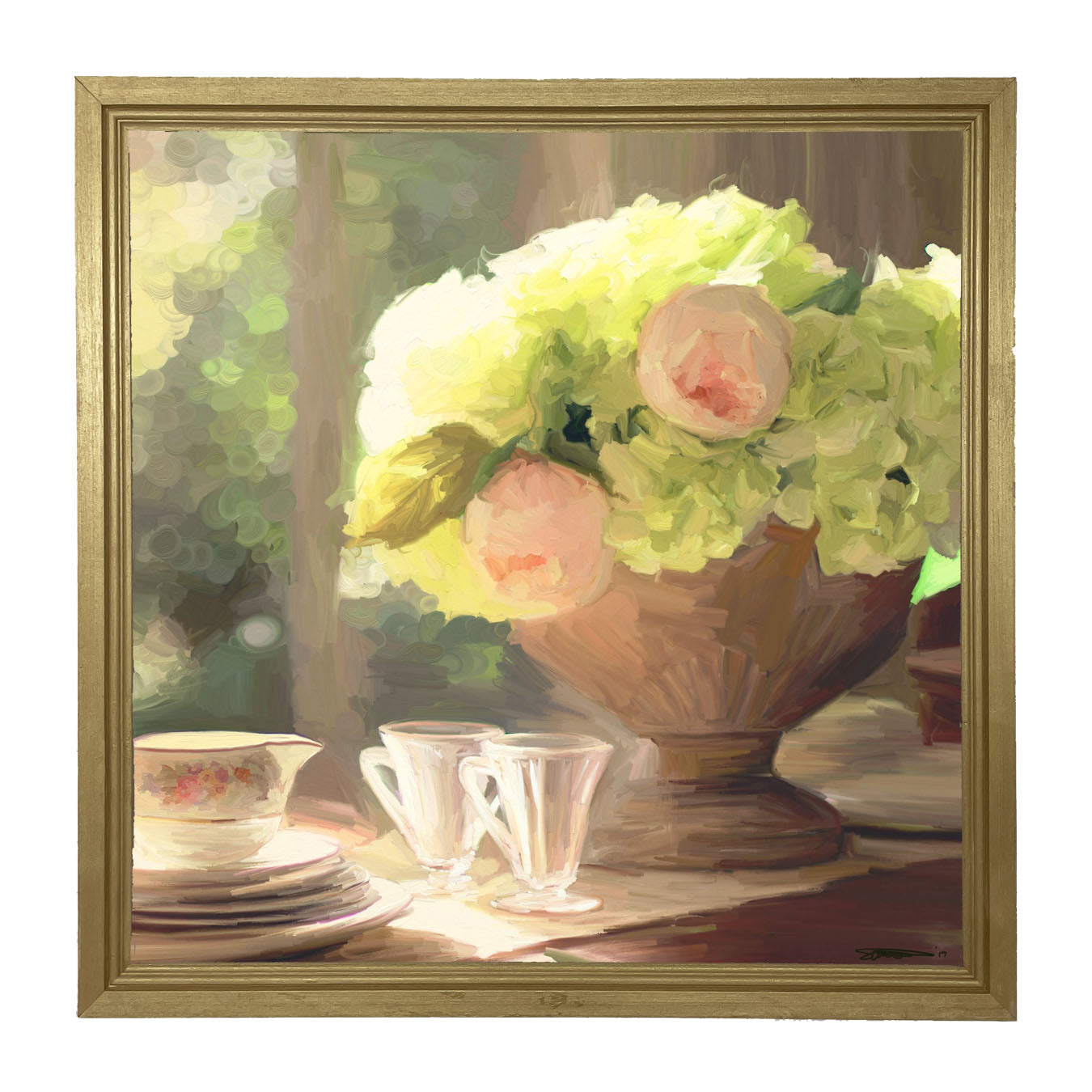 Mother's Day Table Setting - Framed art