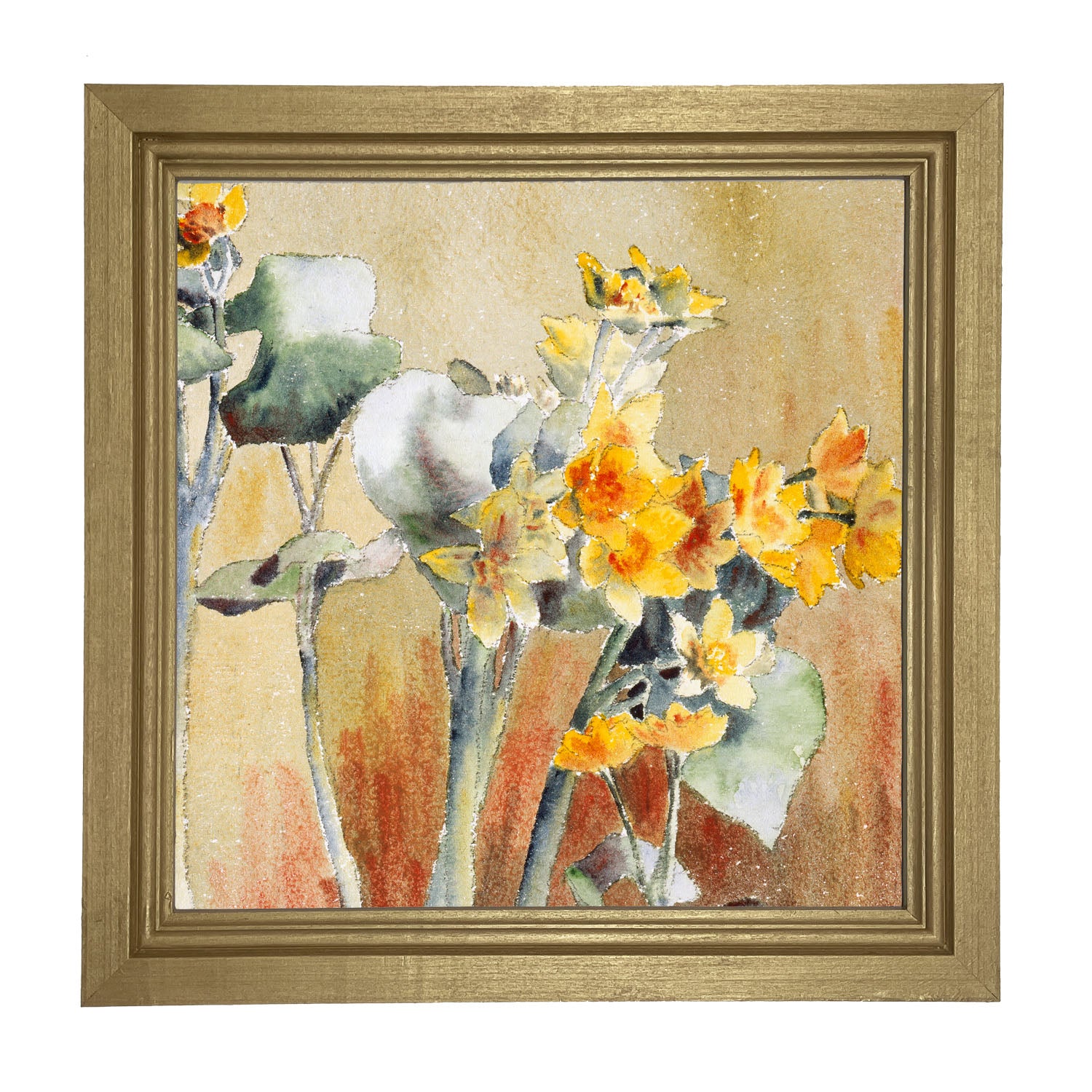 Watercolor Day Lillies