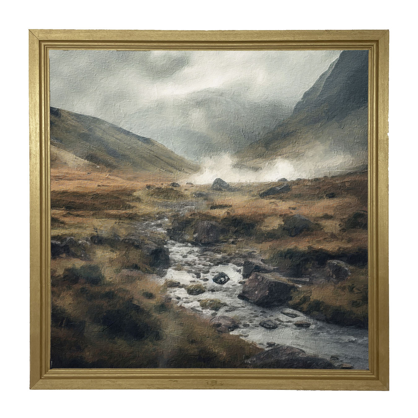 Stone Valley - Framed art