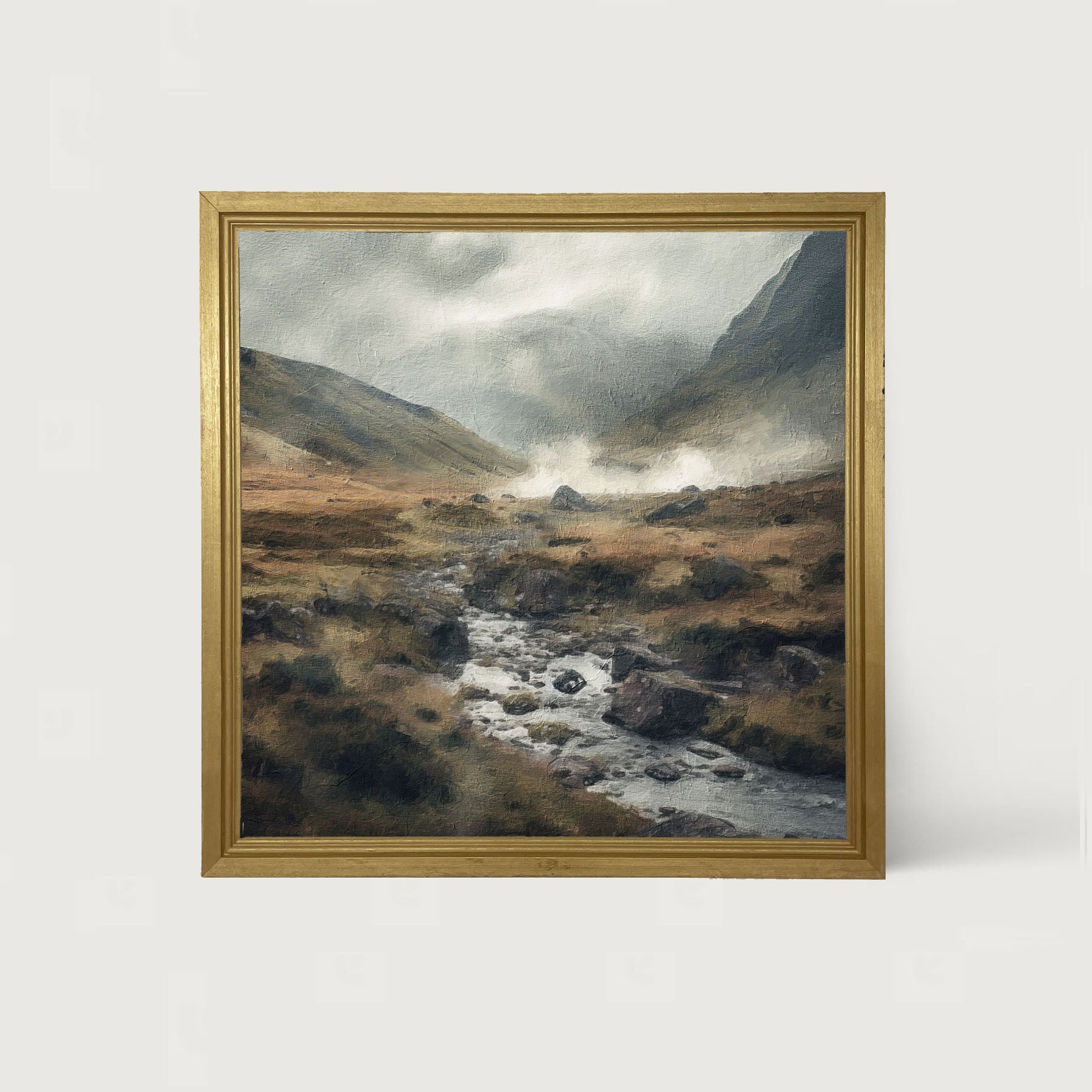 Stone Valley - Framed art