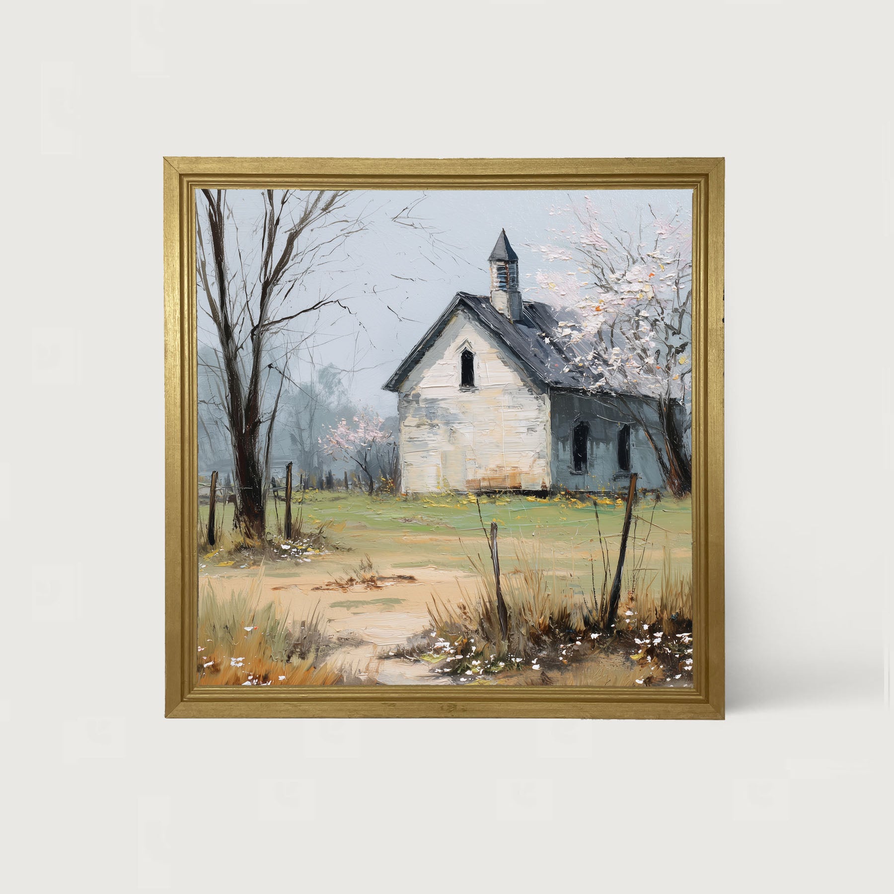 Country Church in Autumn