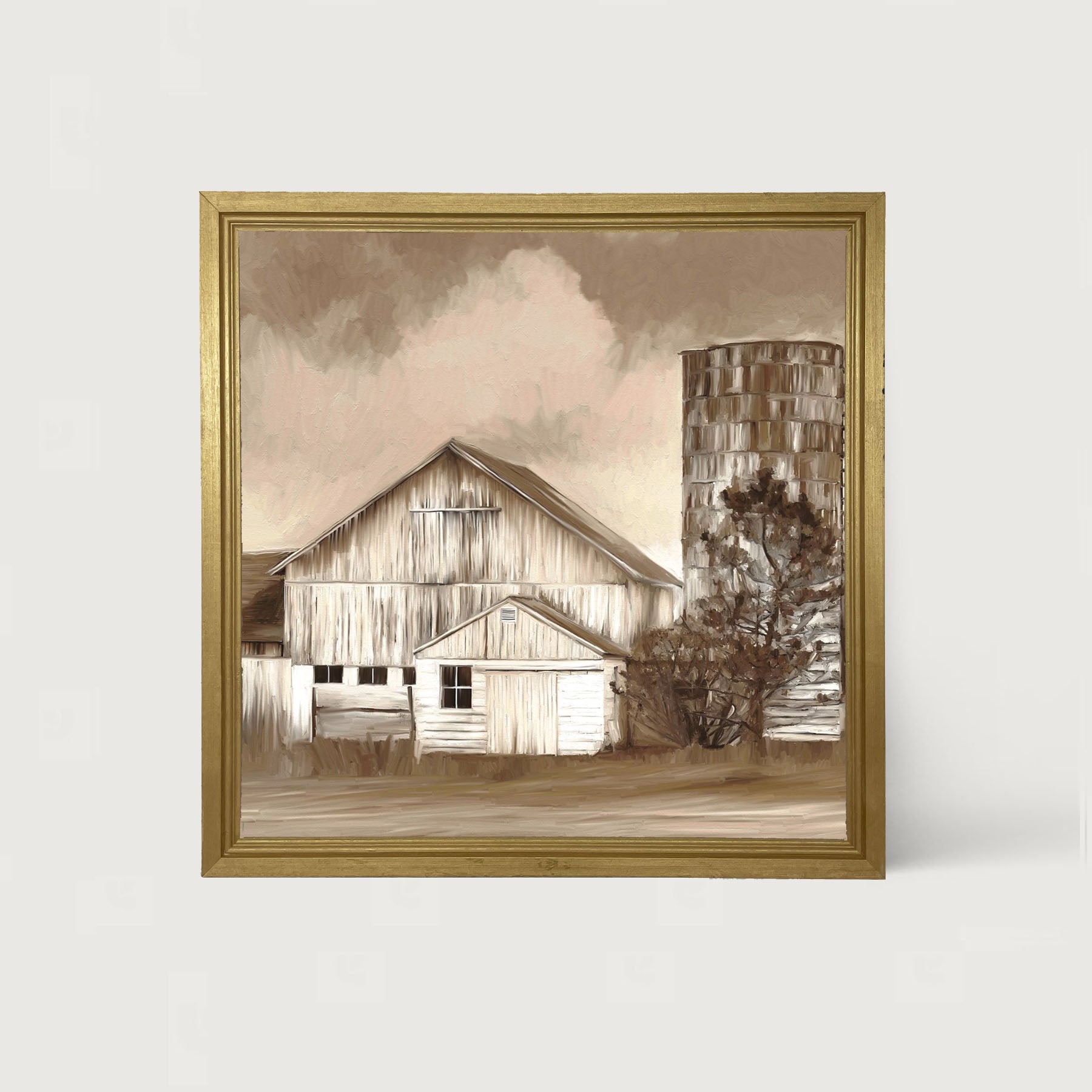 Abandoned barn - Framed art