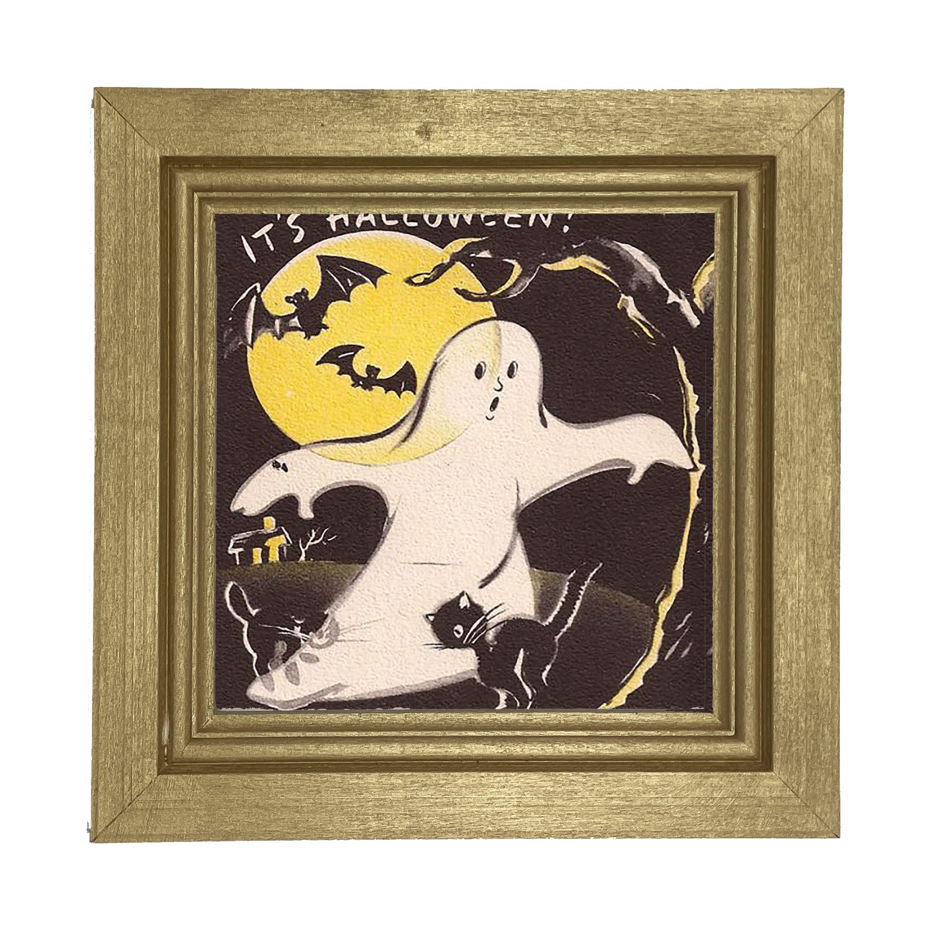 Vintage Ghost - Framed art