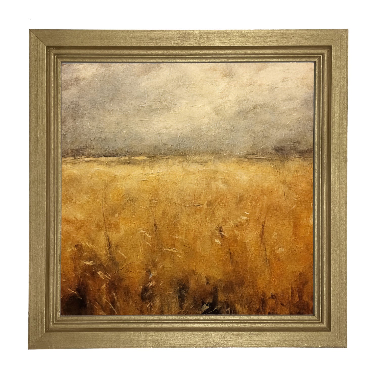 Autumn field - Framed Art