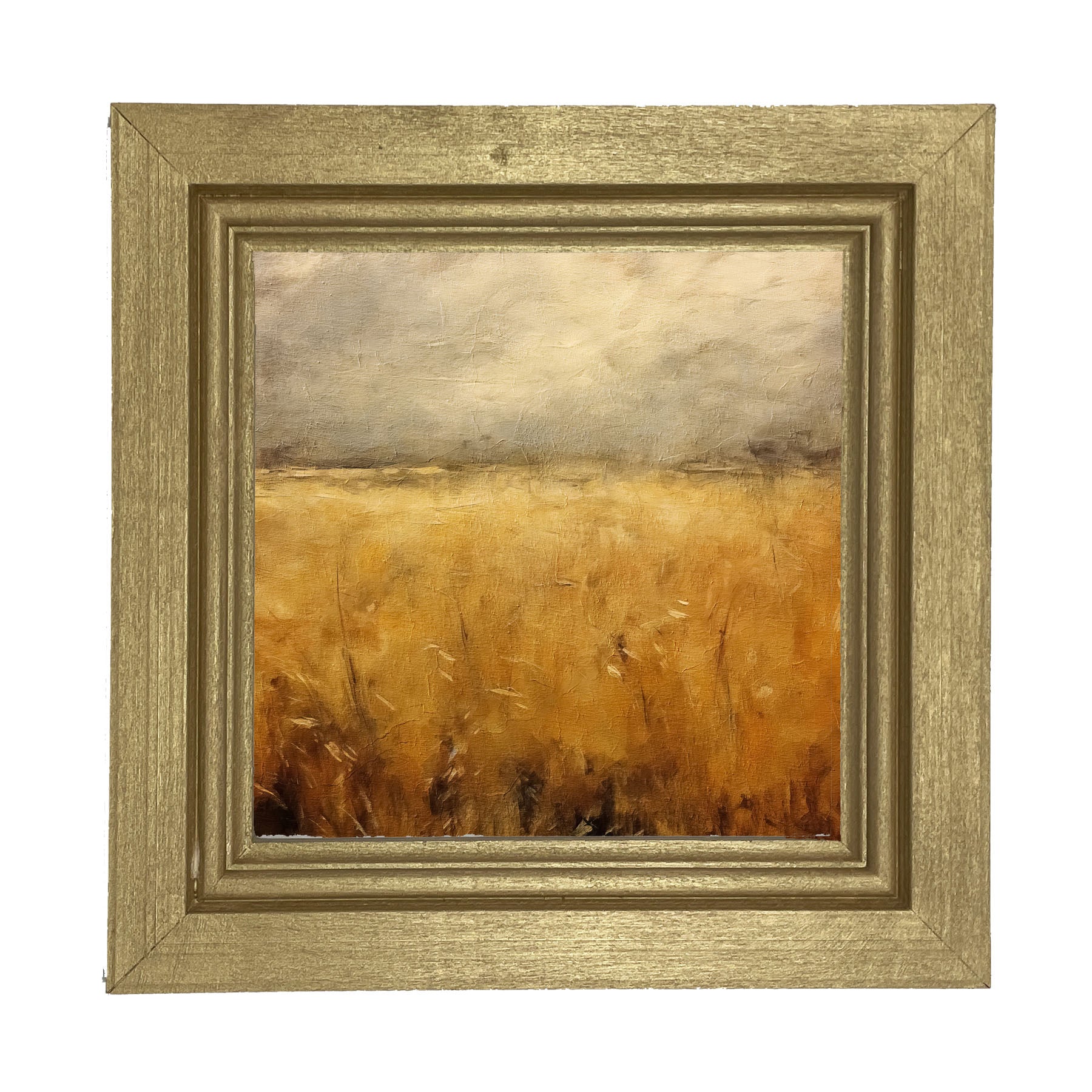 Autumn field - Framed Art