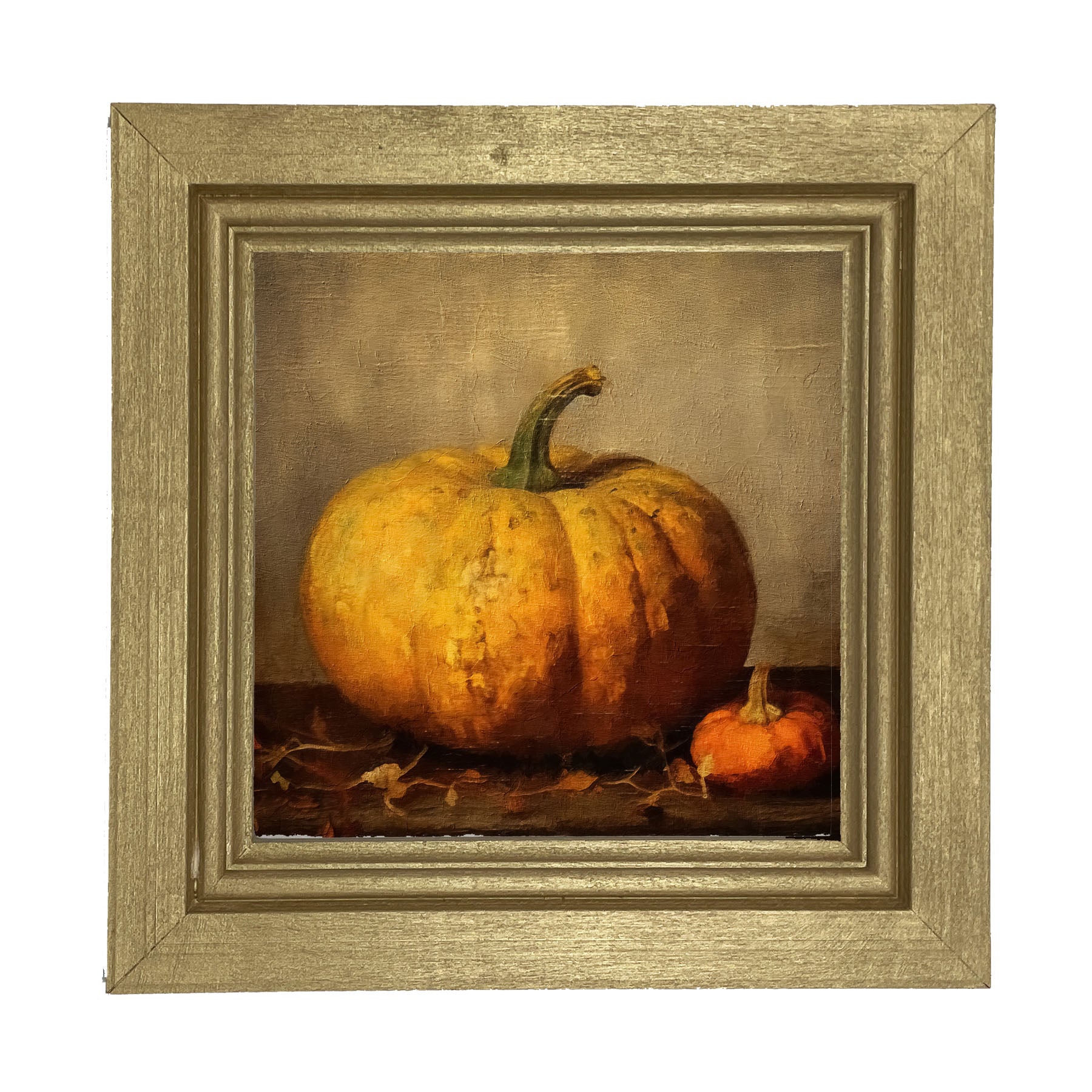 Autumn Pumpkin - Framed Art