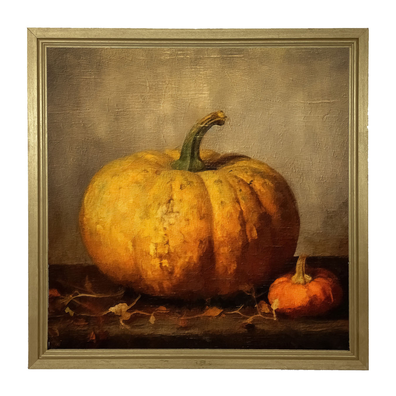 Autumn Pumpkin - Framed Art