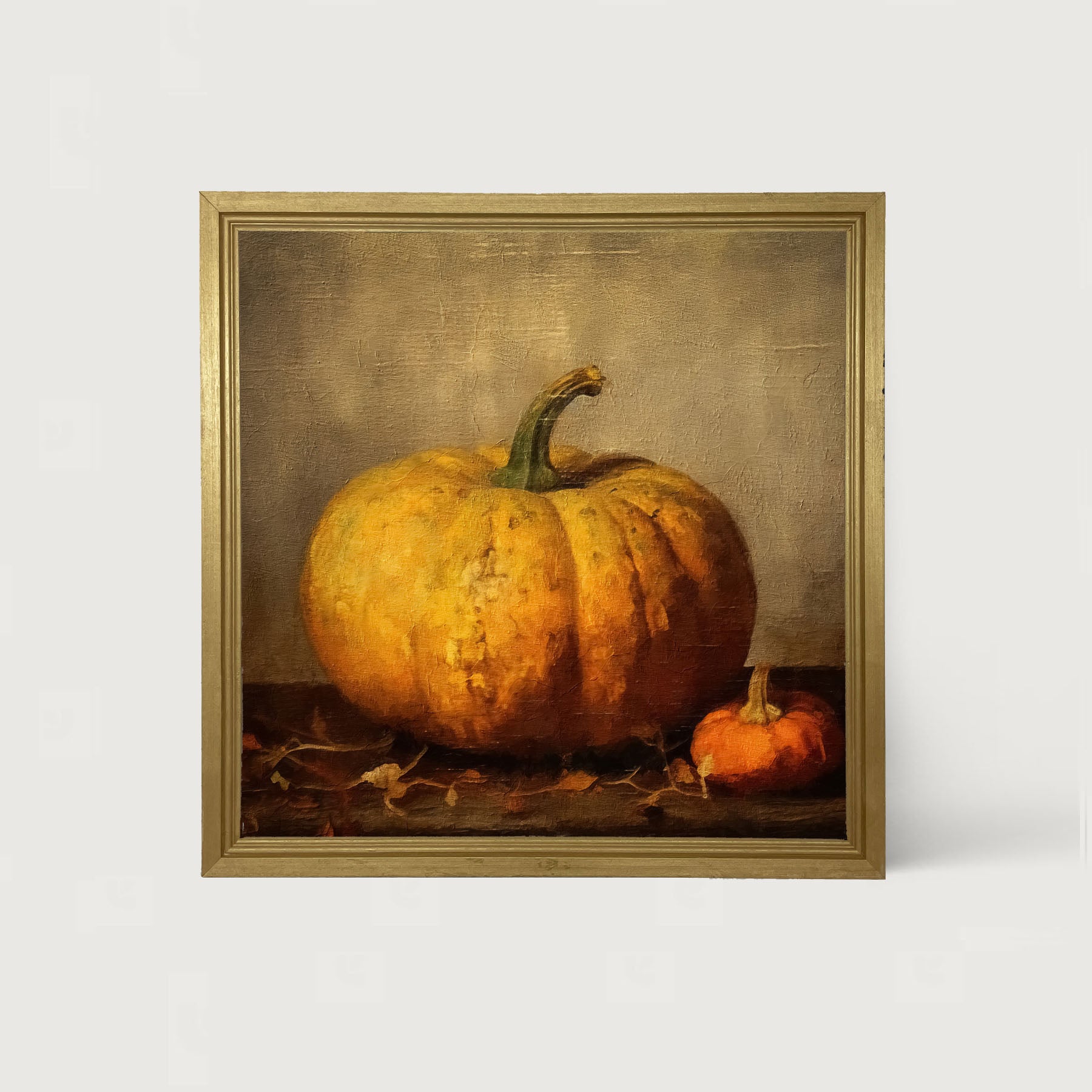 Autumn Pumpkin - Framed Art