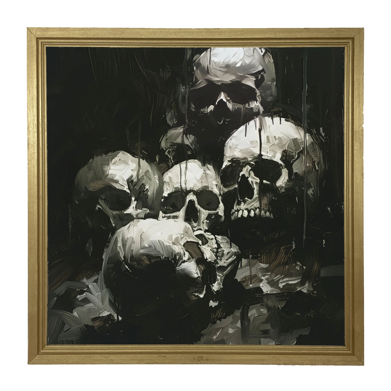 Spooky Skulls - Framed Art