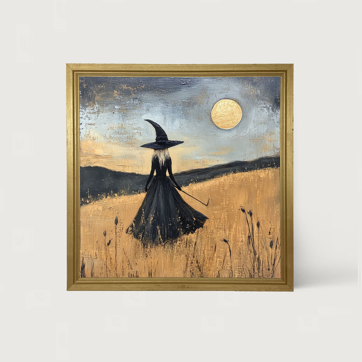 Witch in Golden Field