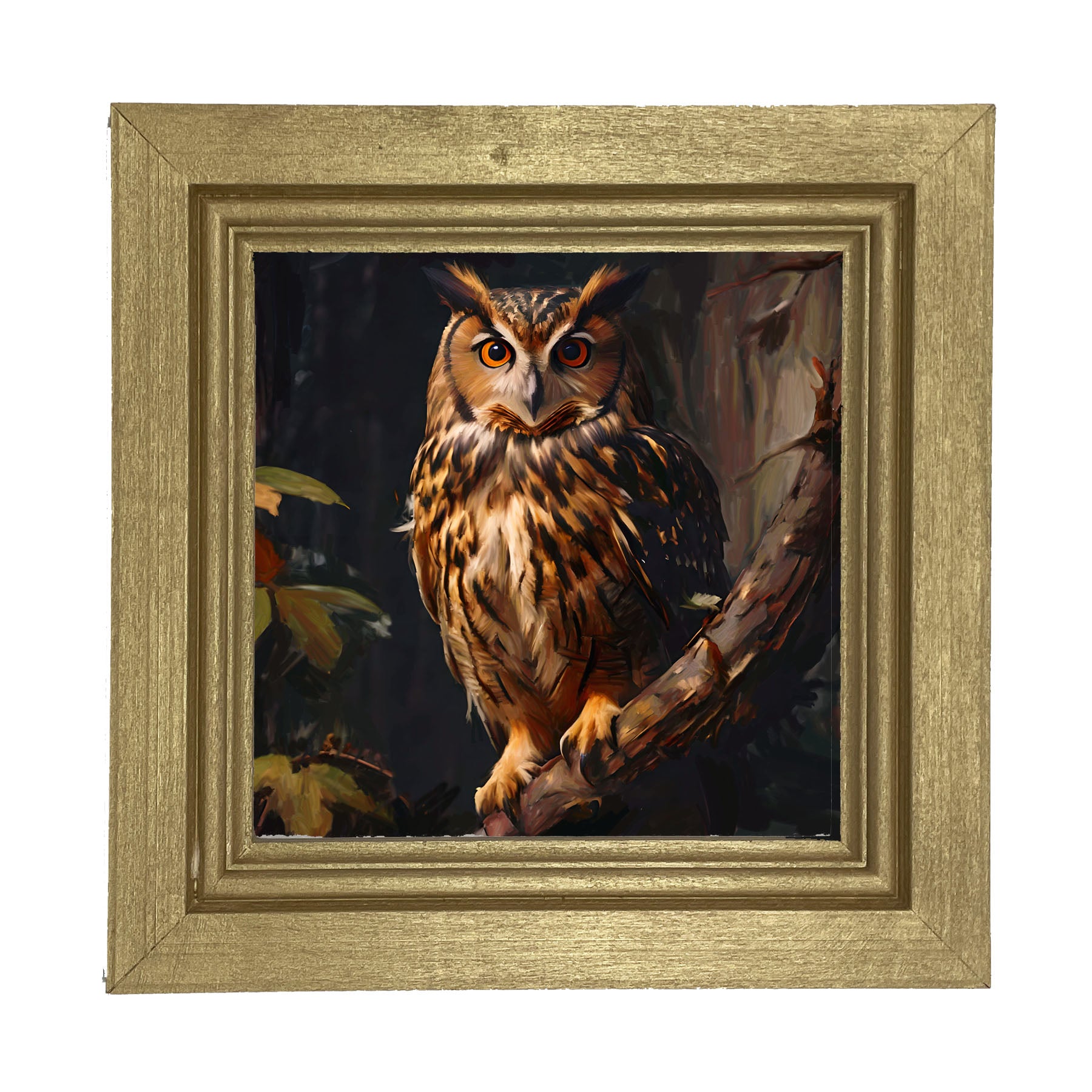 Forest Owl - Framed Art