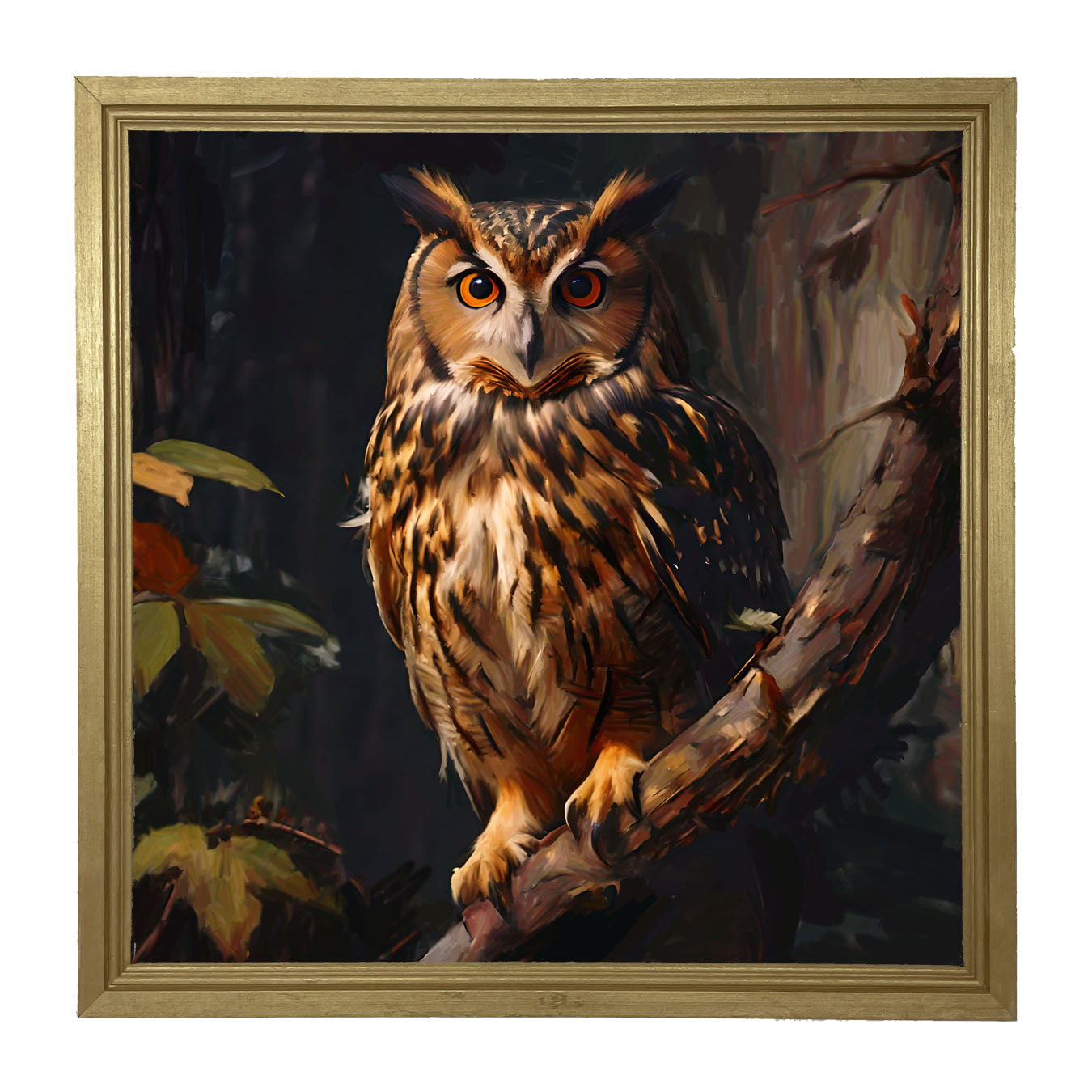 Forest Owl - Framed Art