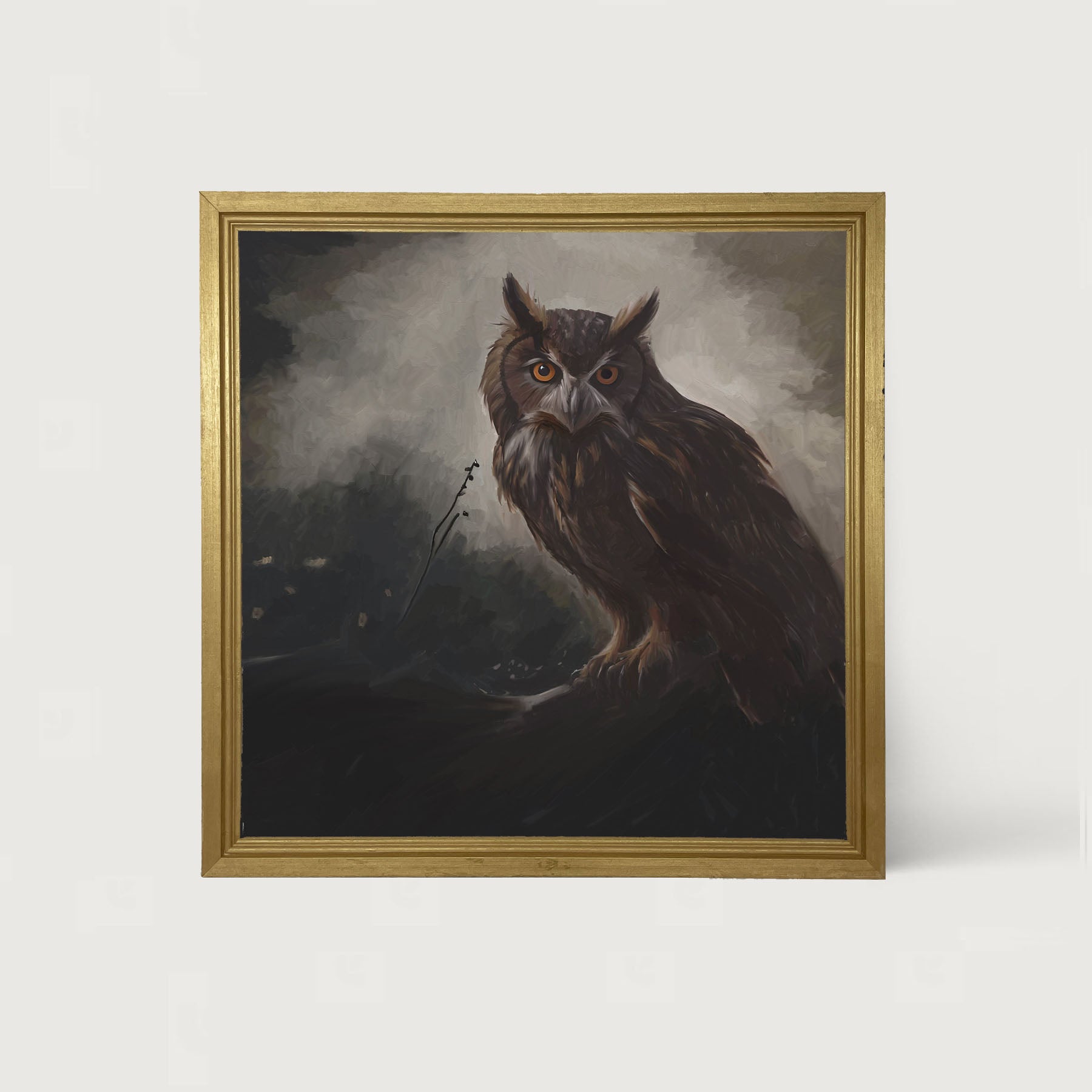 Night Owl - Framed Art