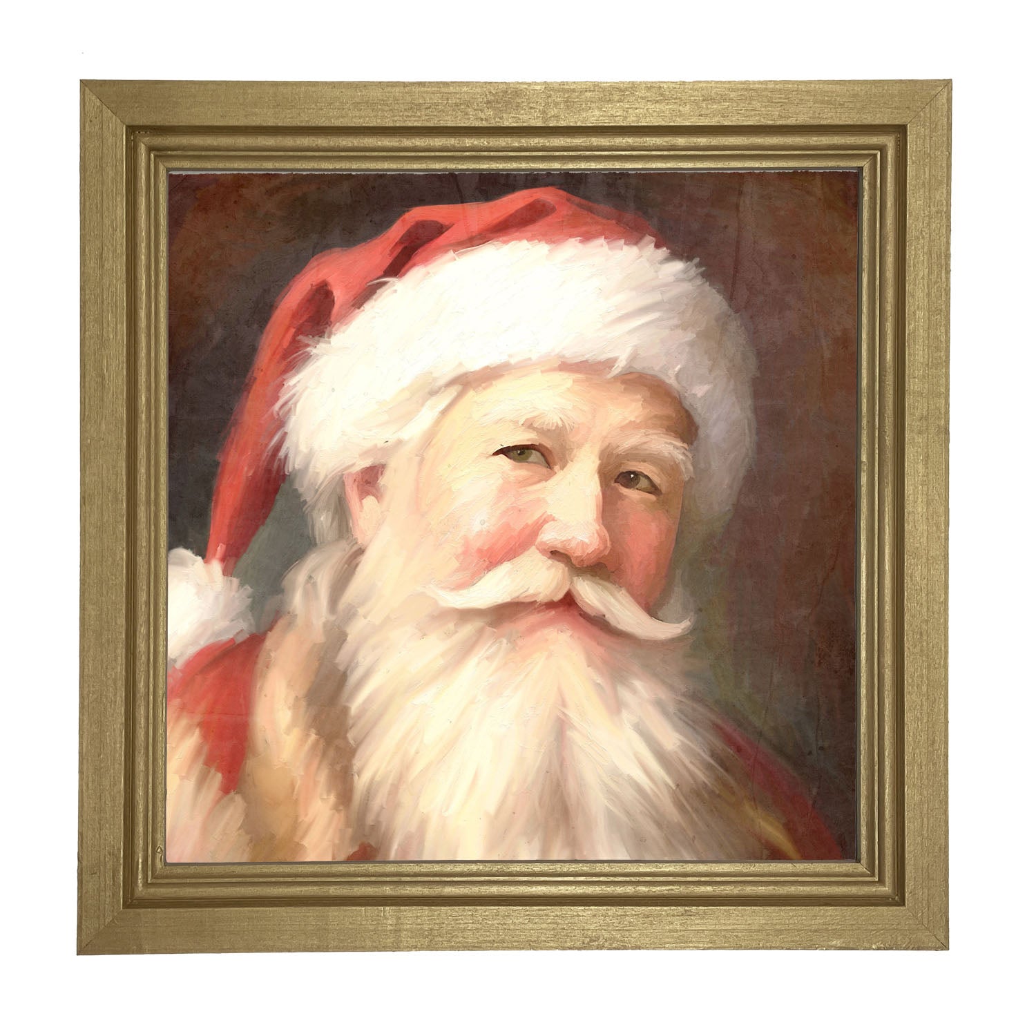 Santa portrait 13 - Framed Art
