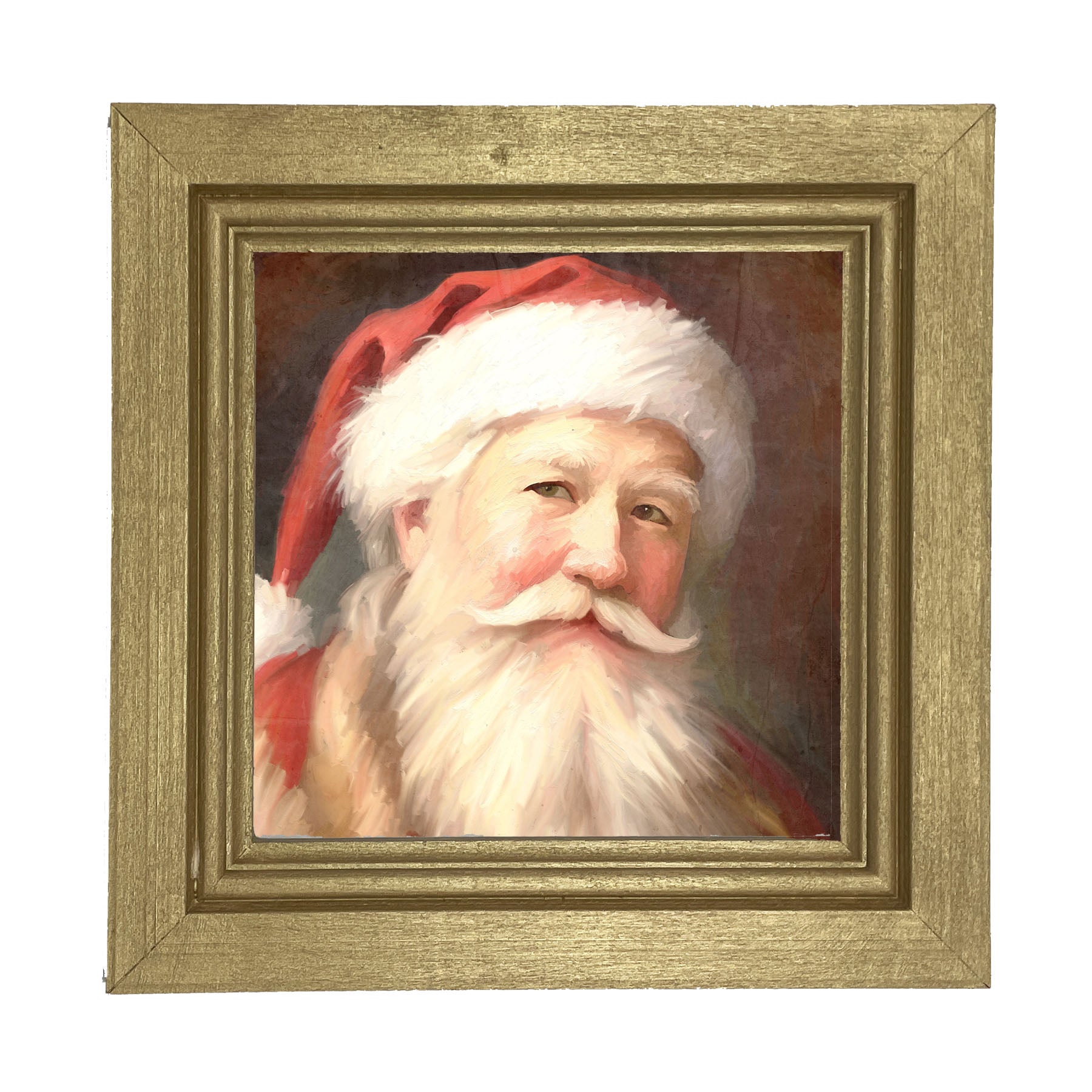 Santa portrait 13 - Framed Art