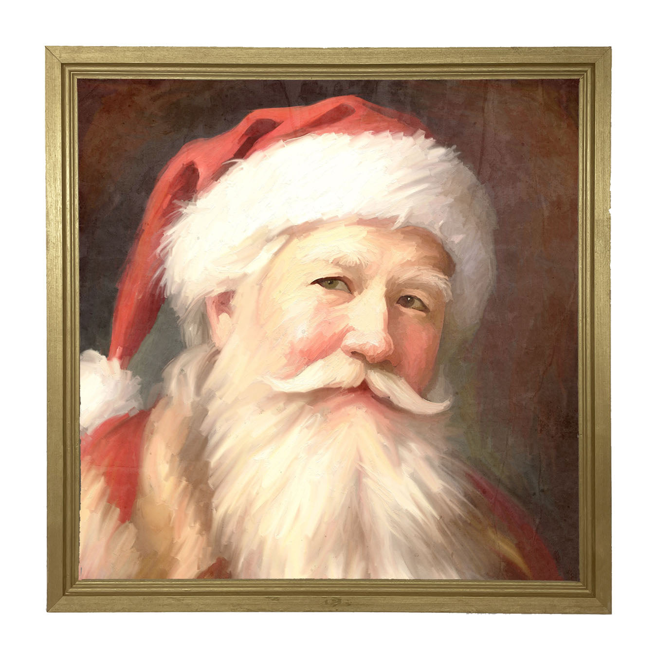 Santa portrait 13 - Framed Art