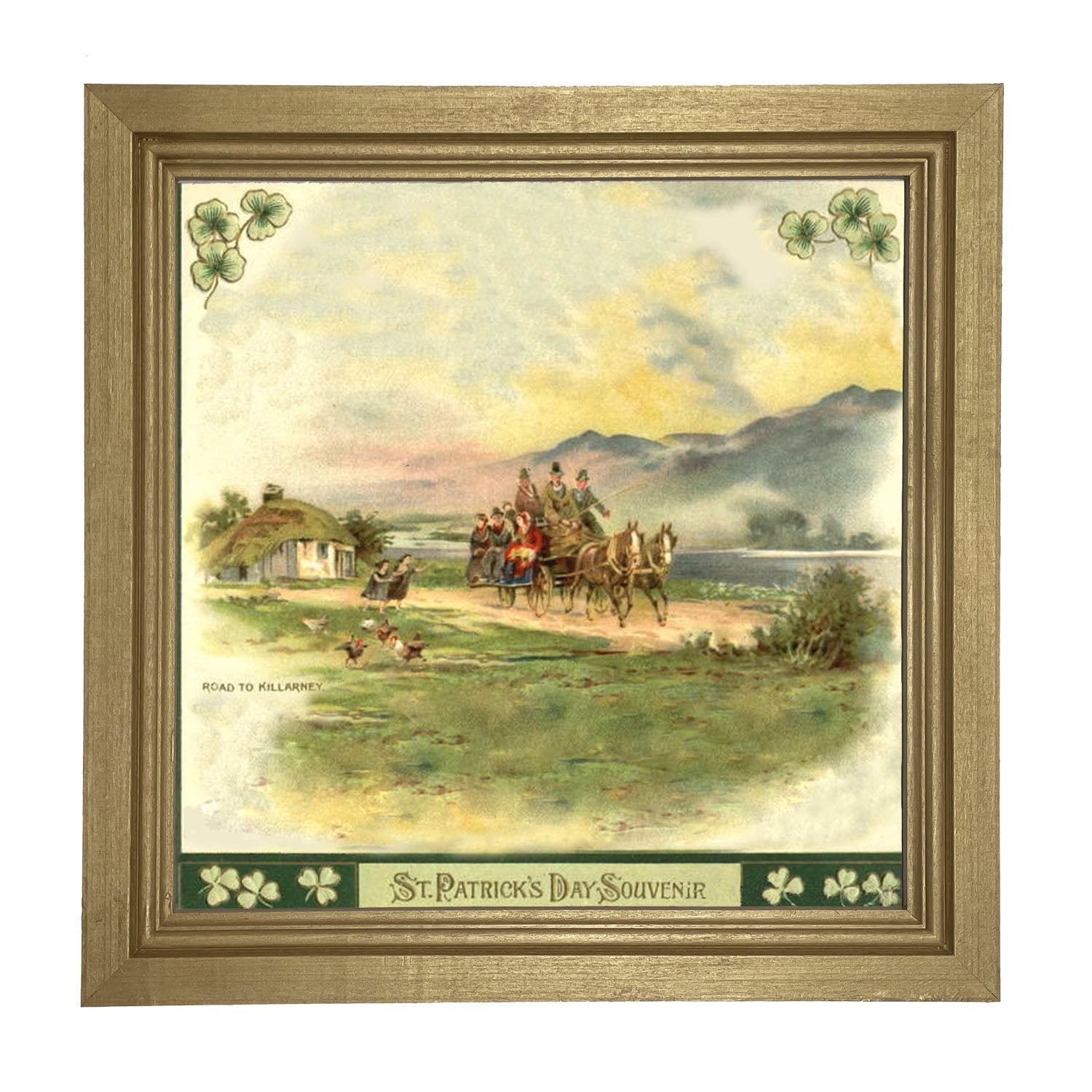 St. Patrick's Day Souvenir - Framed art