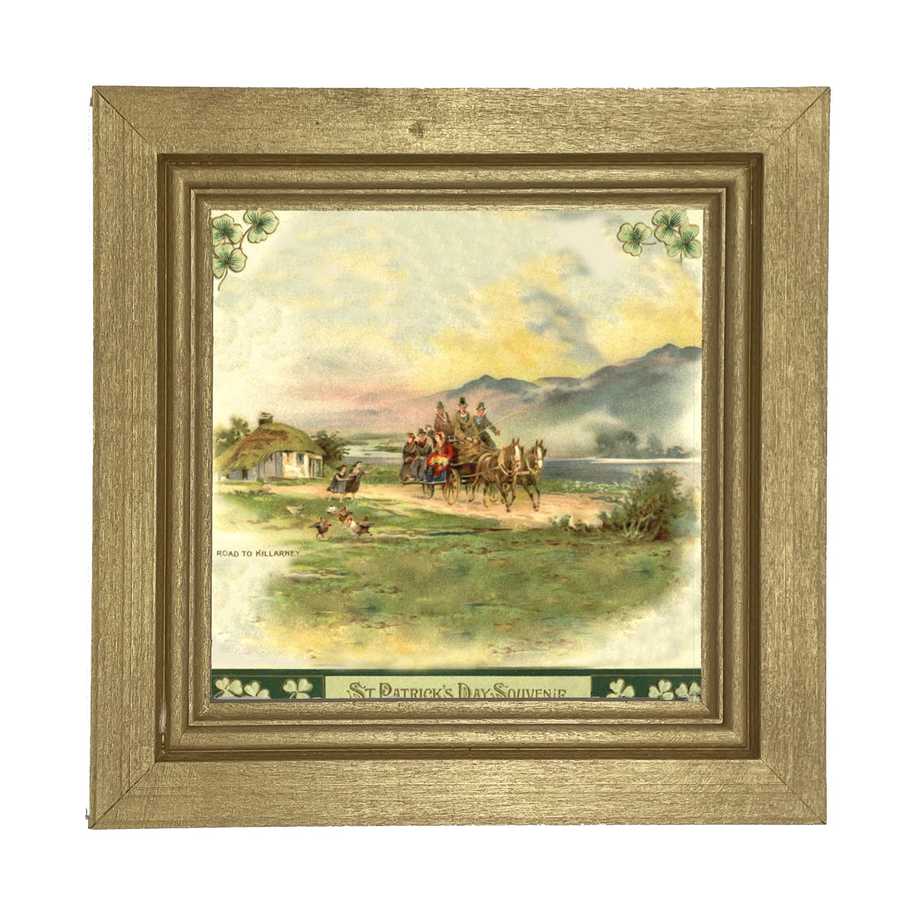 St. Patrick's Day Souvenir - Framed art