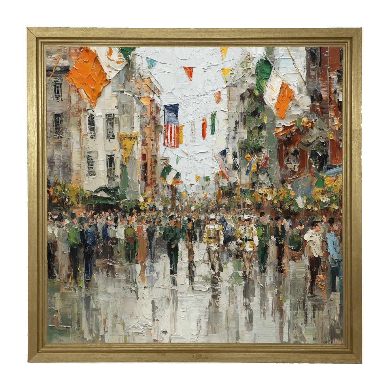 St. Patrick's - Parade - Framed Art