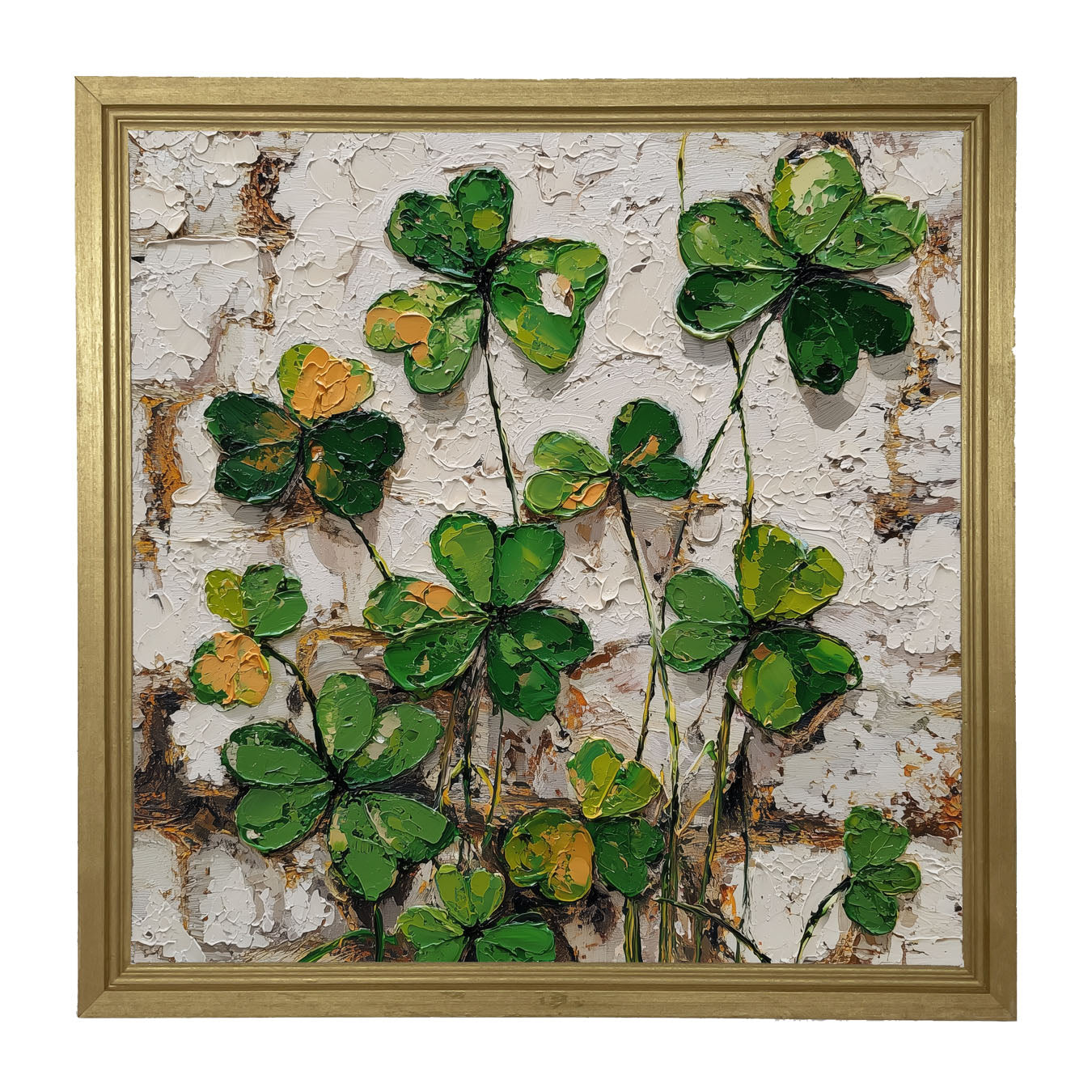 St. Patrick's - Clovers - Framed Art