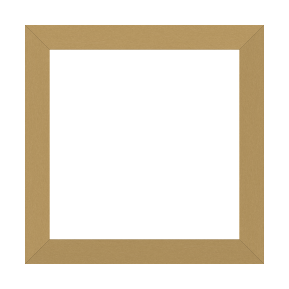 Modern magnet frame, L 14.5 x 14.5 inches, Rust-Oleum Metallic Gold, 1.5-inch molding