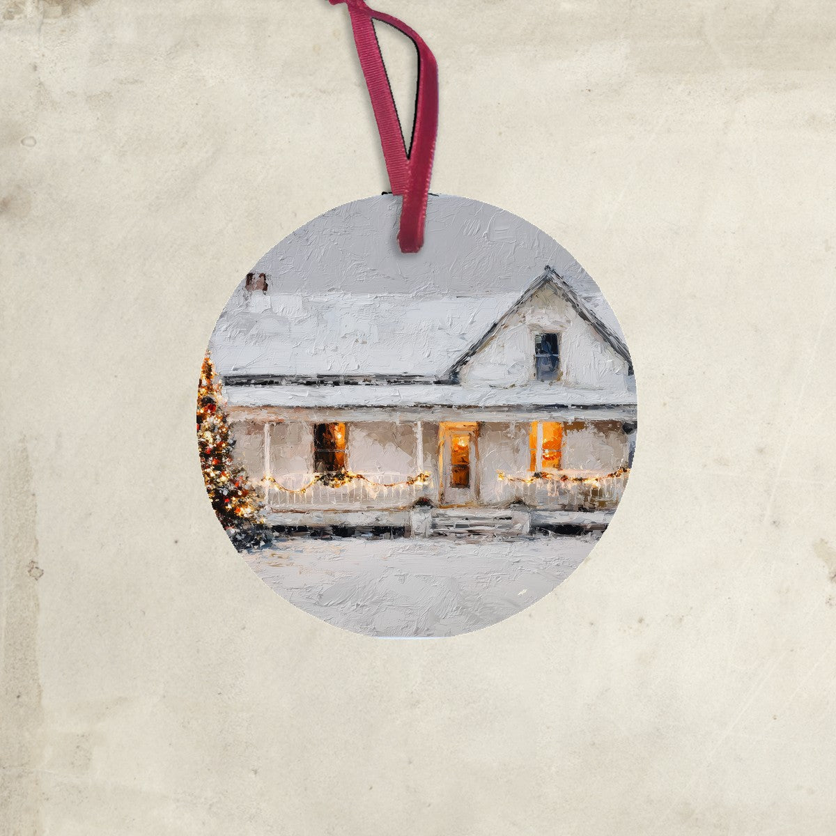 Christmas in the Country - Farmhouse - Ornament