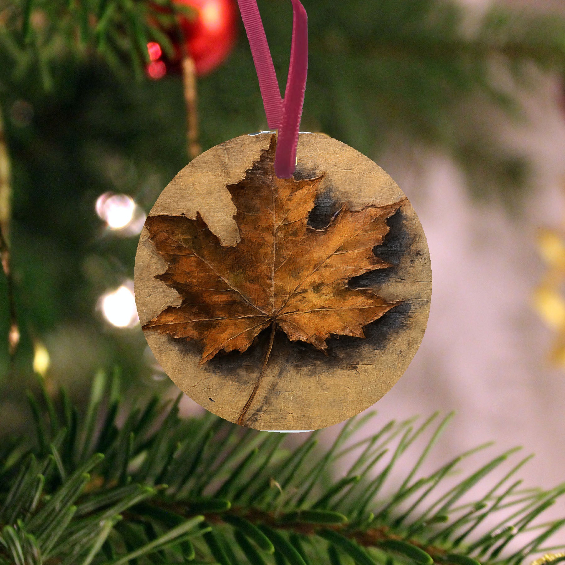 Autumn Leaf - Ornament
