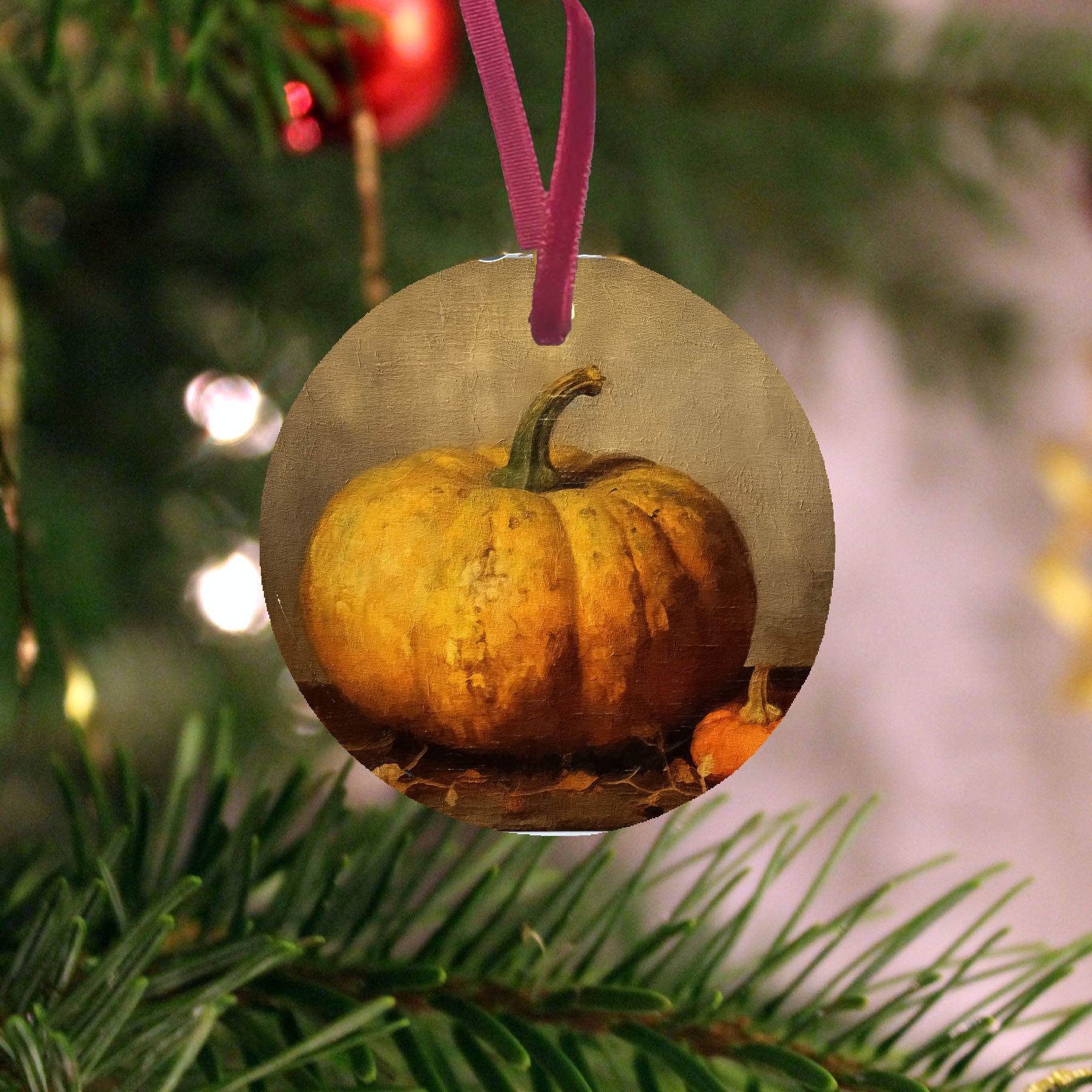 Autumn Pumpkin - Ornament