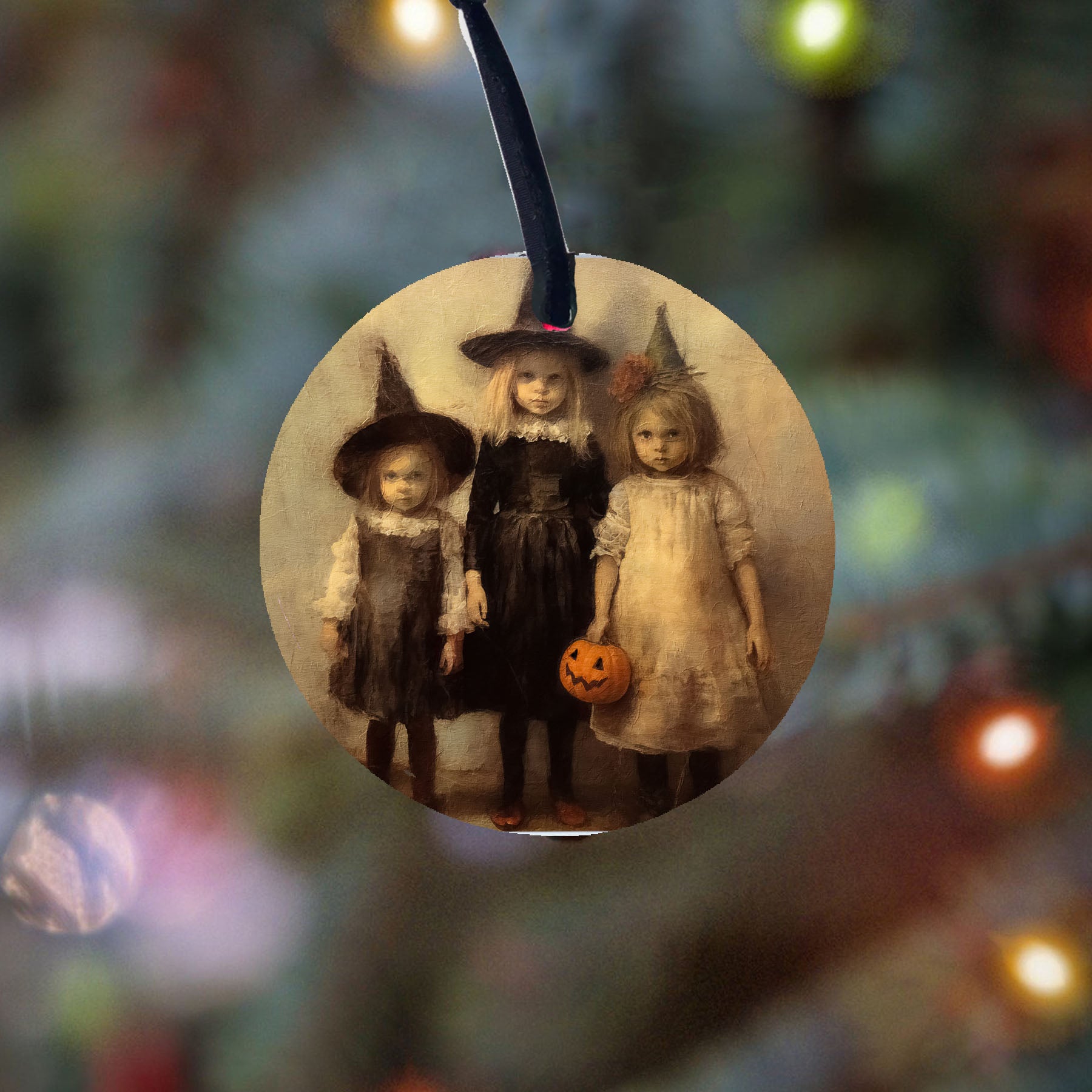 Witchy Children Trio - Ornament
