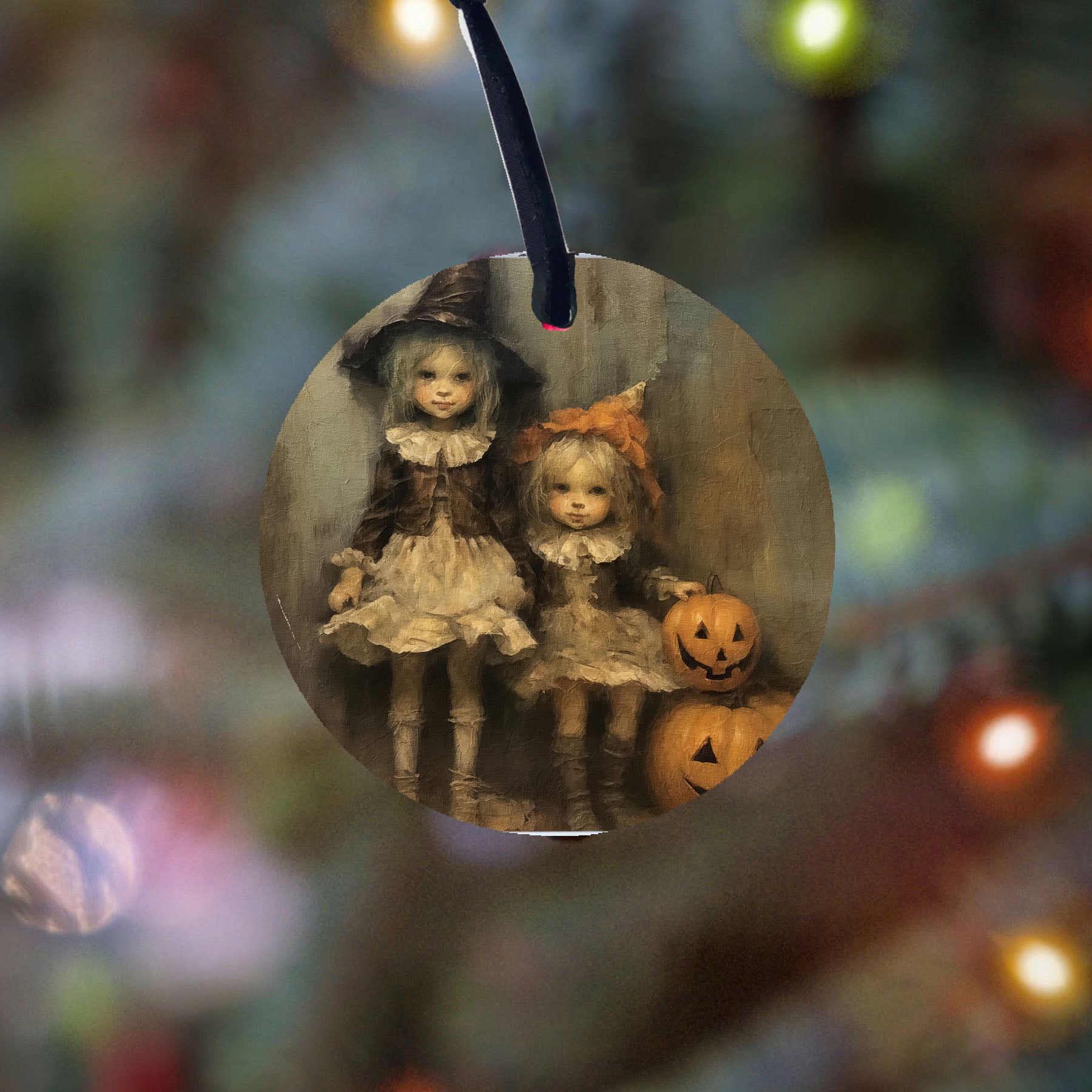 Witchy Duo - Ornament