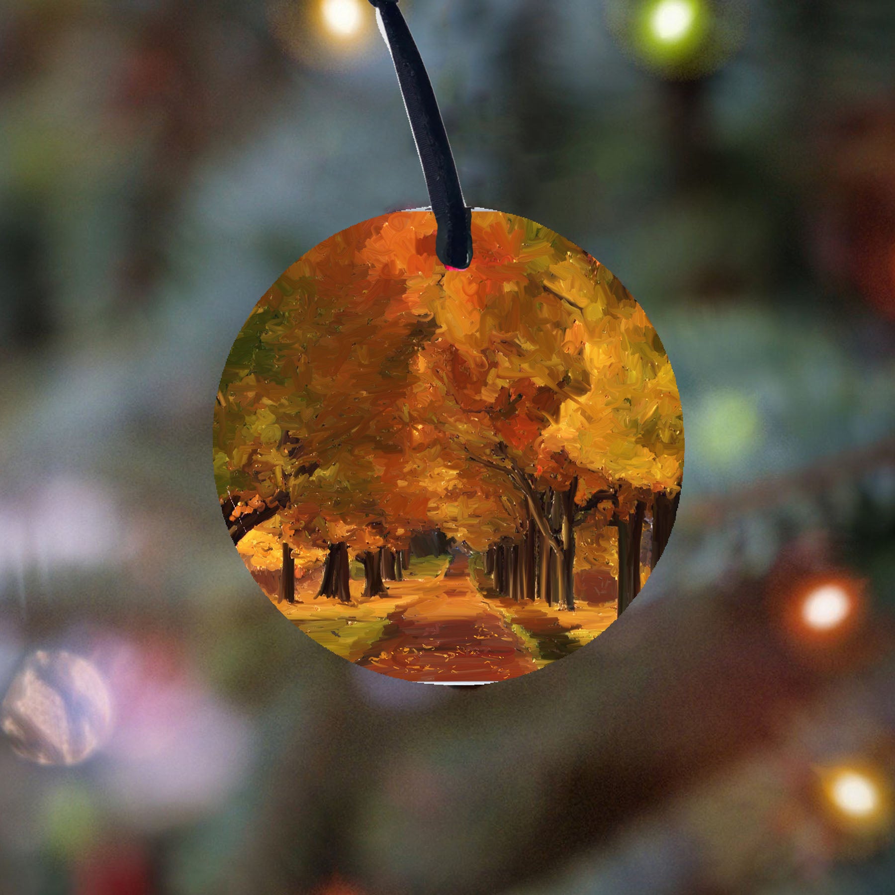Autumn path - Ornament