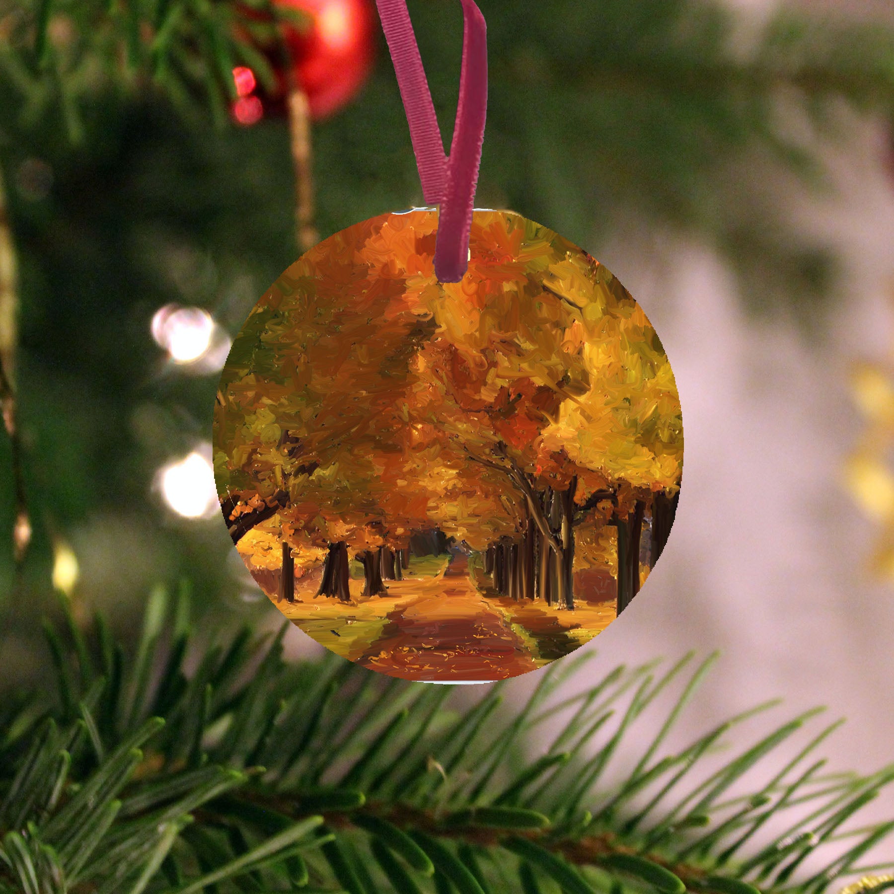 Autumn path - Ornament