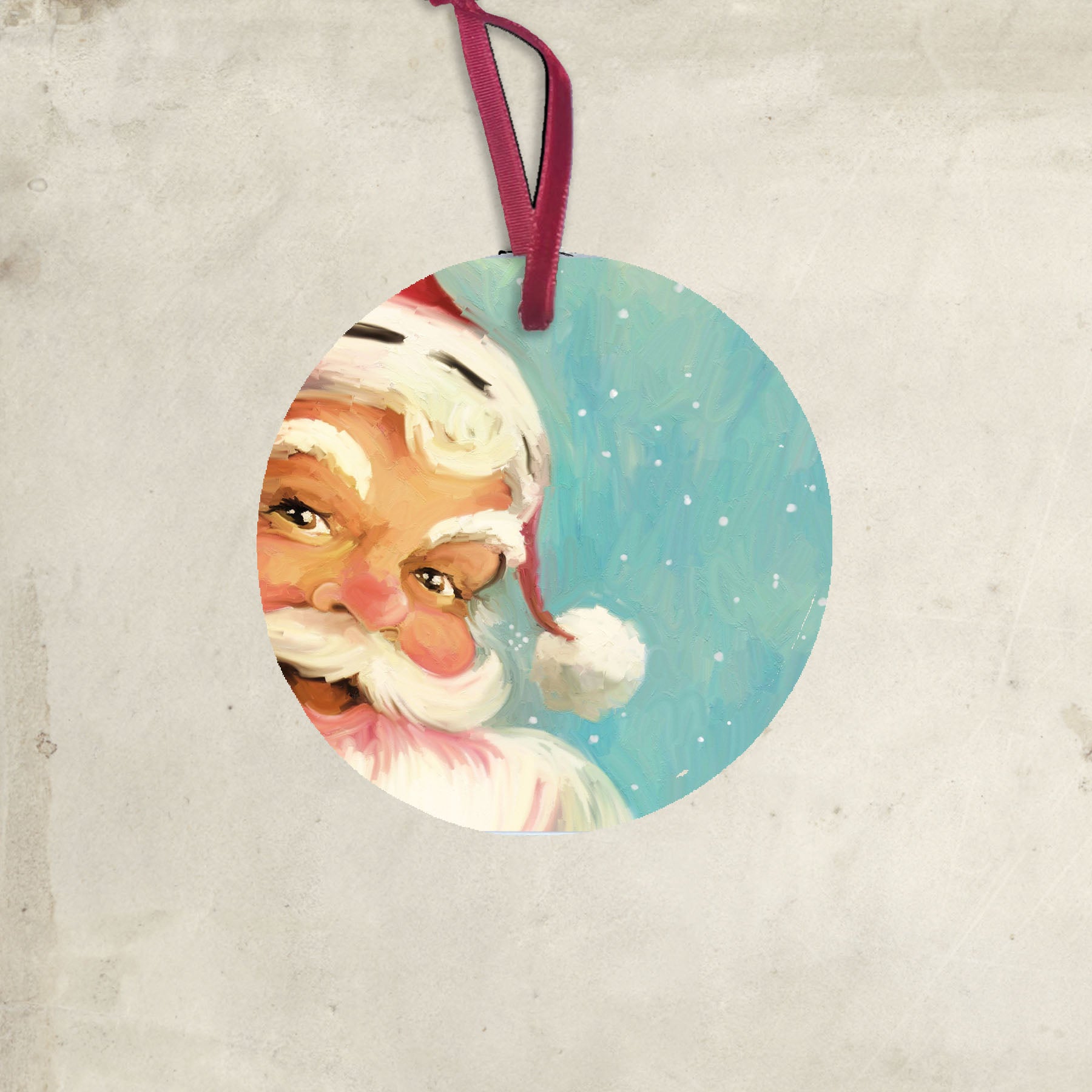 Aqua Santa - Ornament