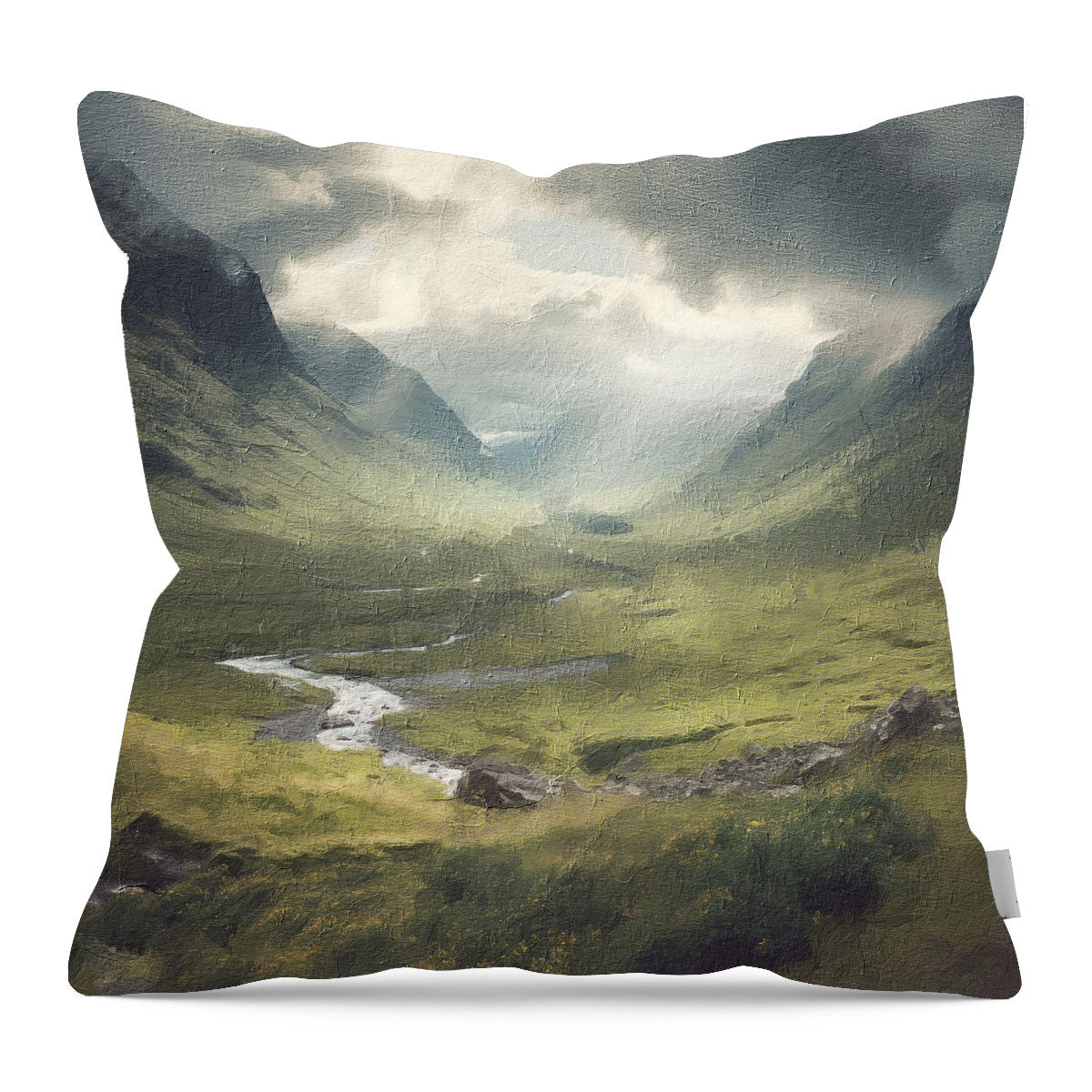 Foggy Valley - Pillow