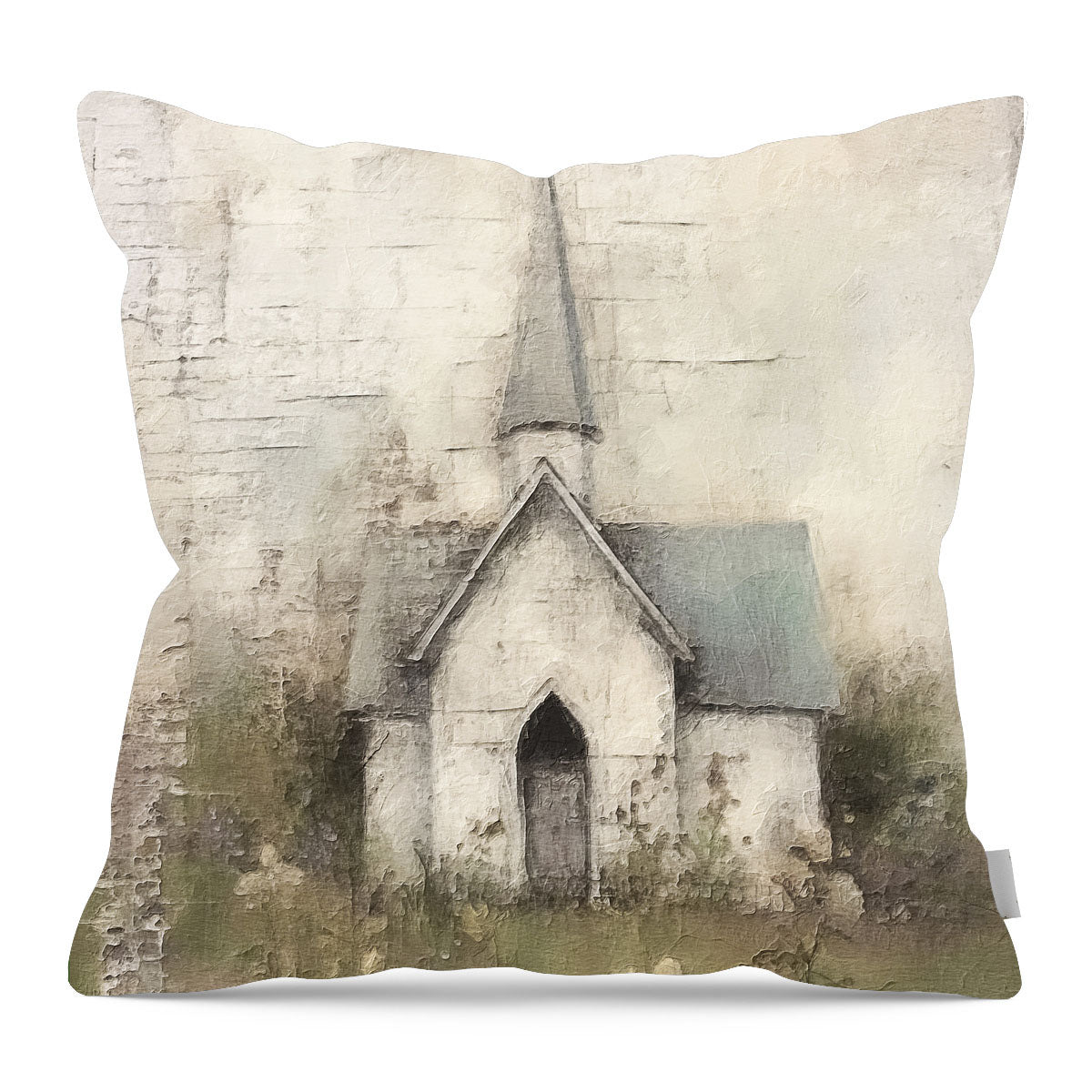 Old Country Church 1 - Pillow