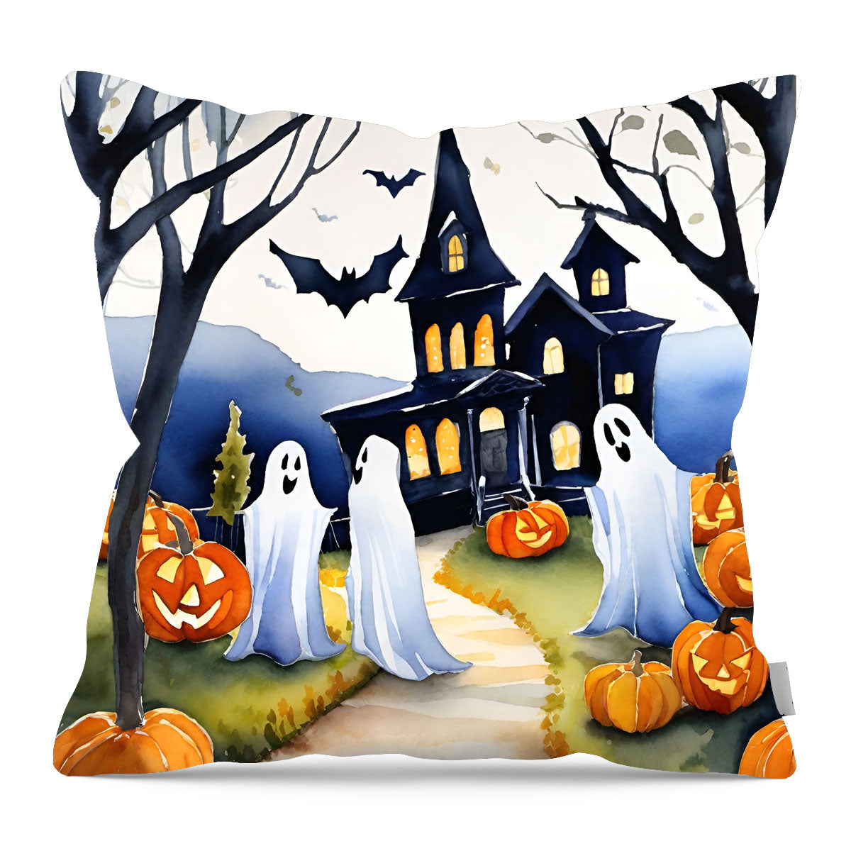 Happy ghosts - Pillow