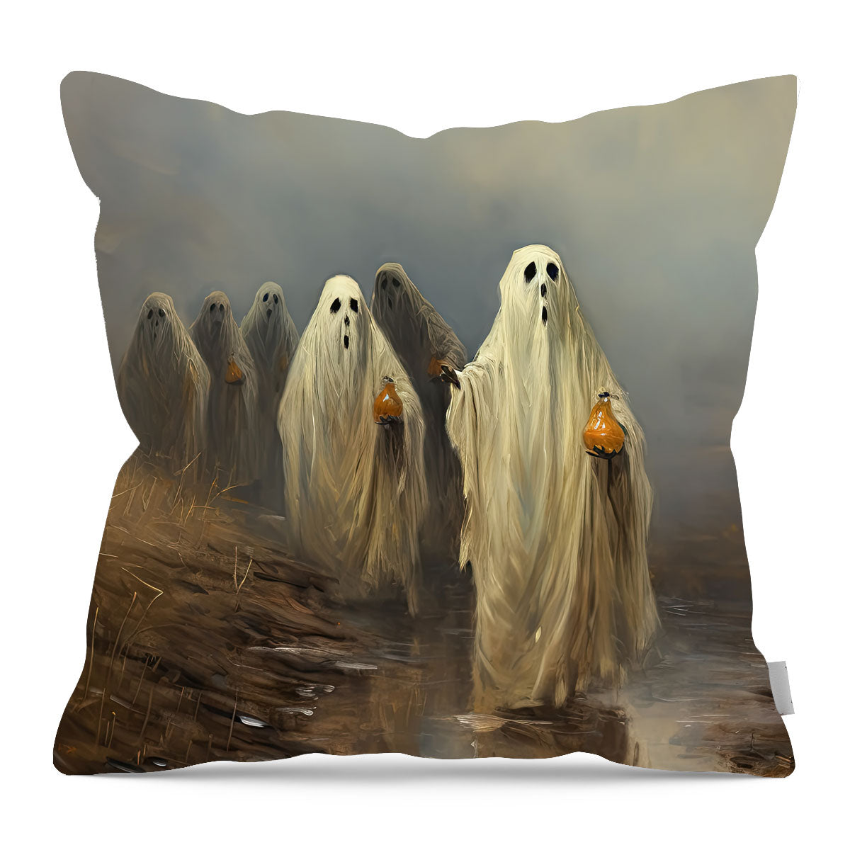 Group of ghosts - Pillow