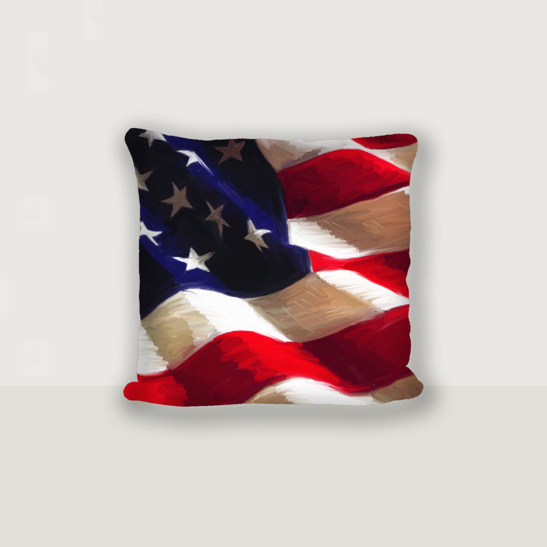 Patriotic Flag - Pillow