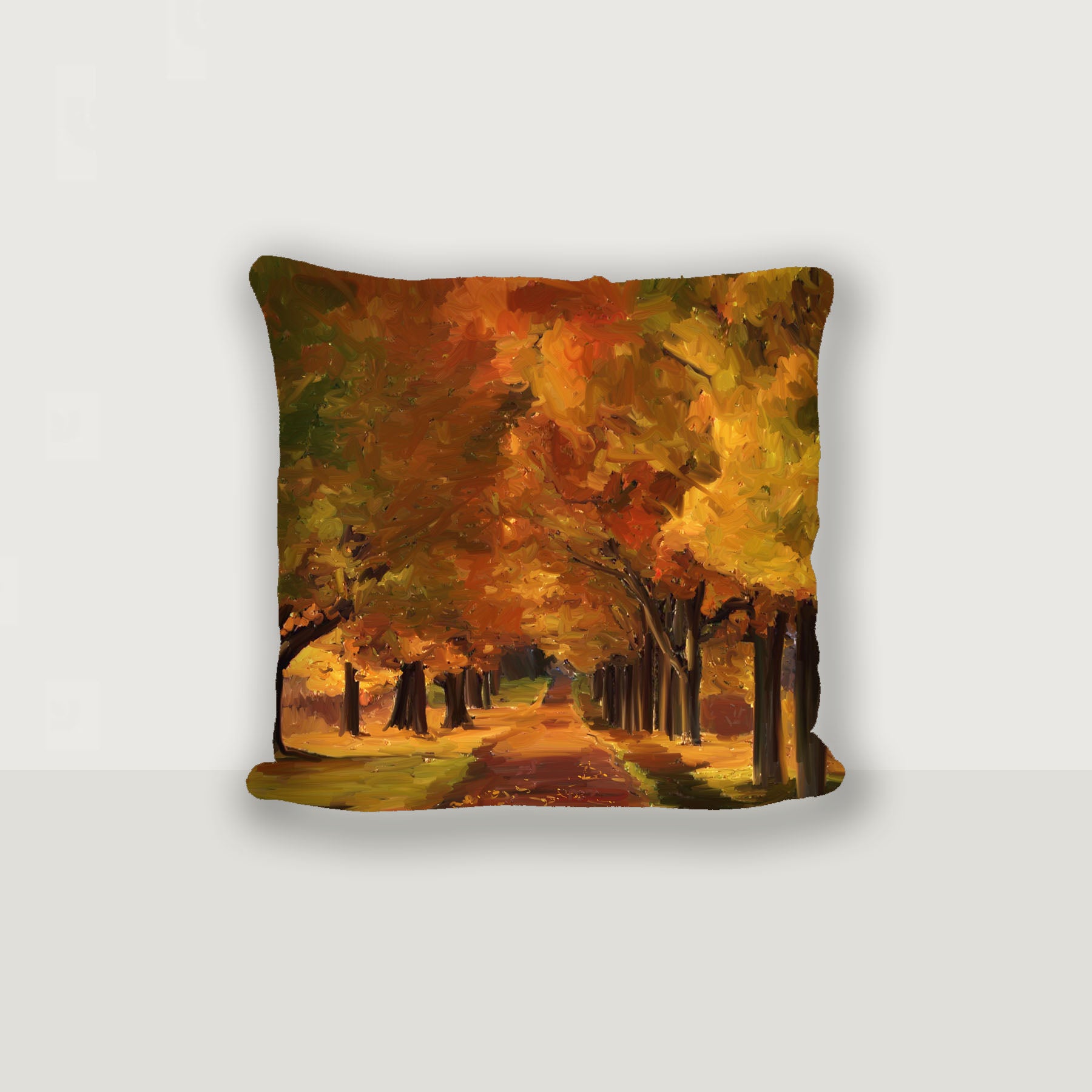 Autumn path - Pillow