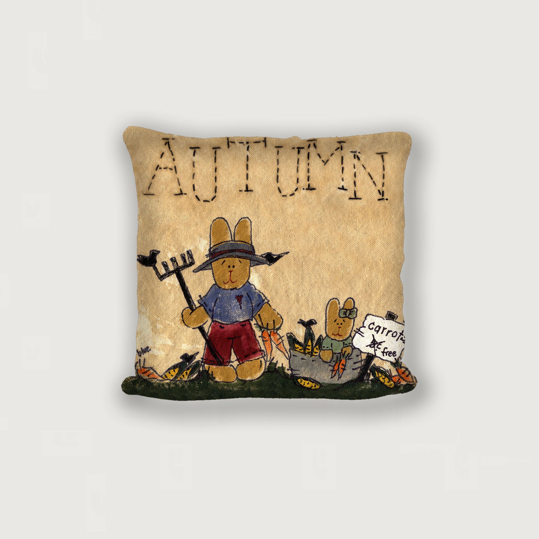 Autumn Bunny - Pillow