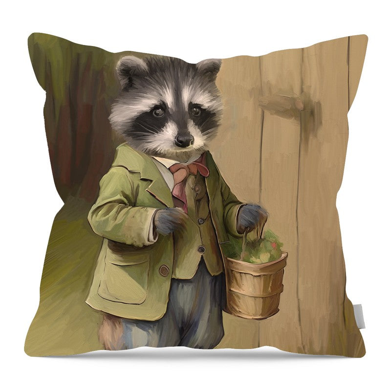 Rupert - Pillow — 16-inch linen-look pillow