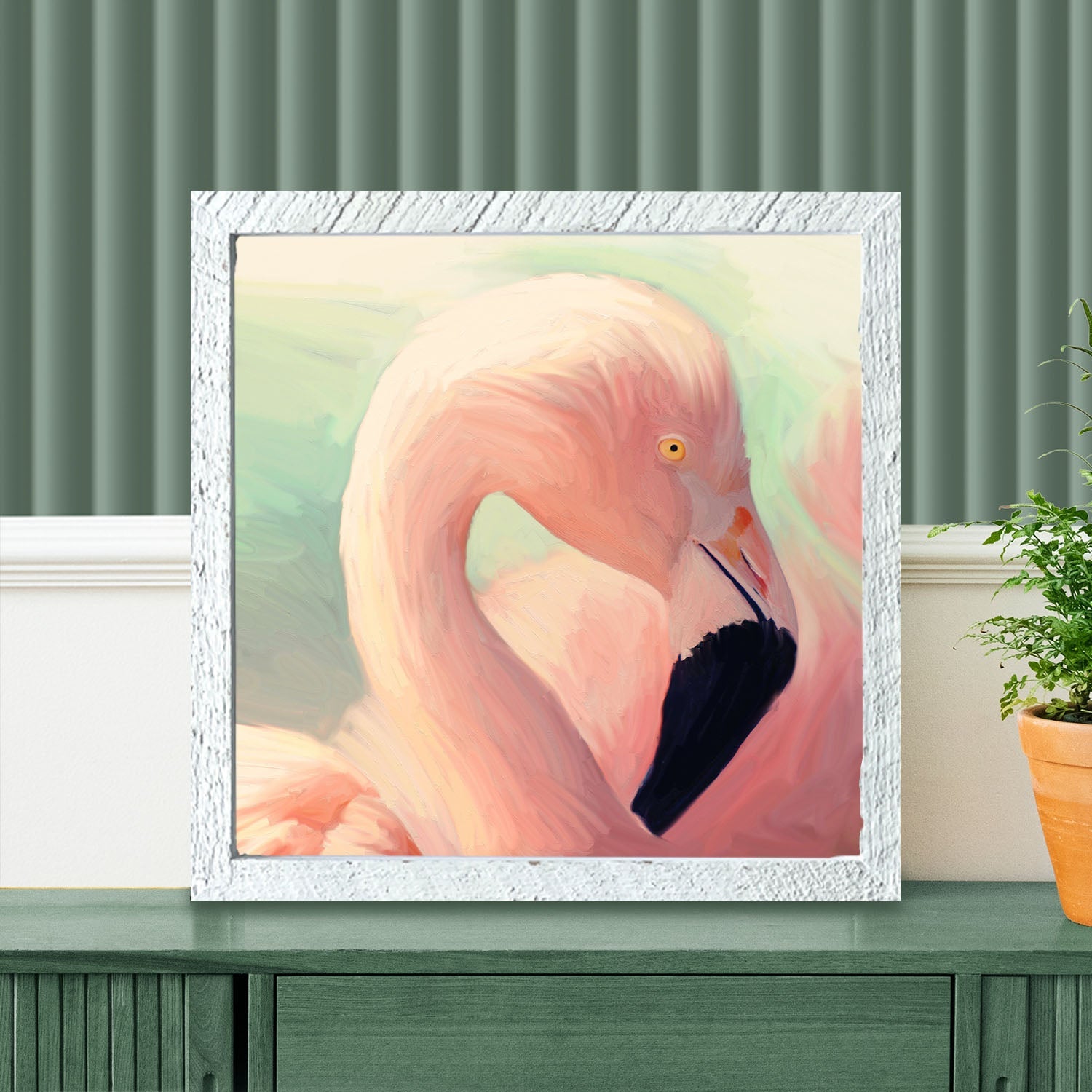 Flamingo Portrait
