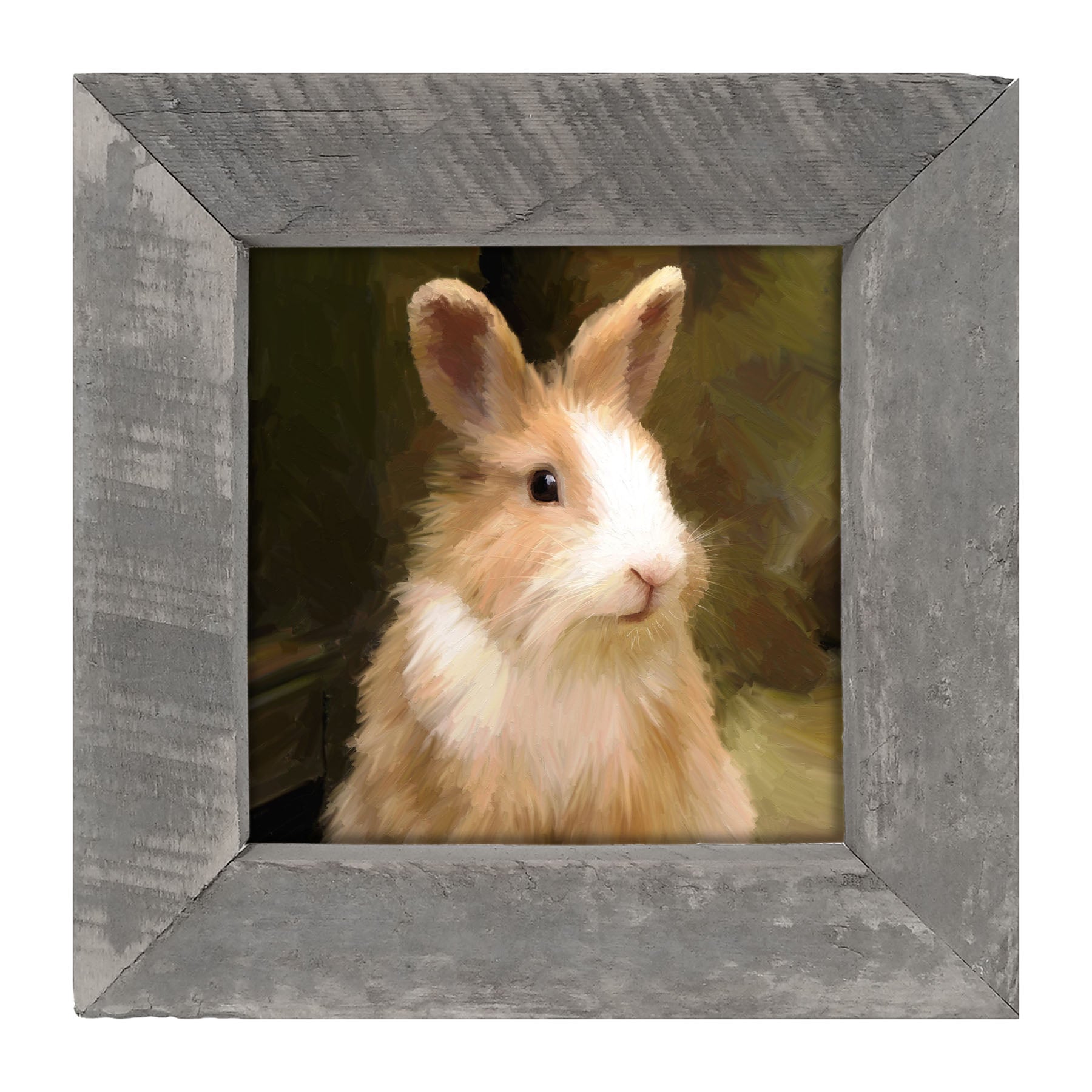 Sitting Rabbit - Framed Art