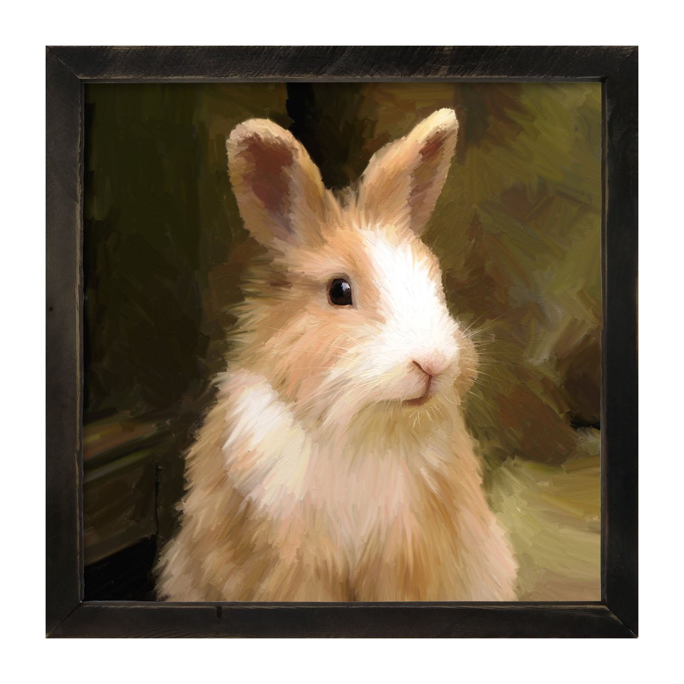 Sitting Rabbit - Framed Art