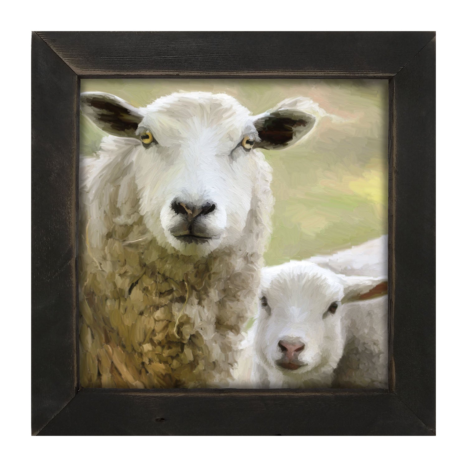 Sheep and Lamb -Framed Art