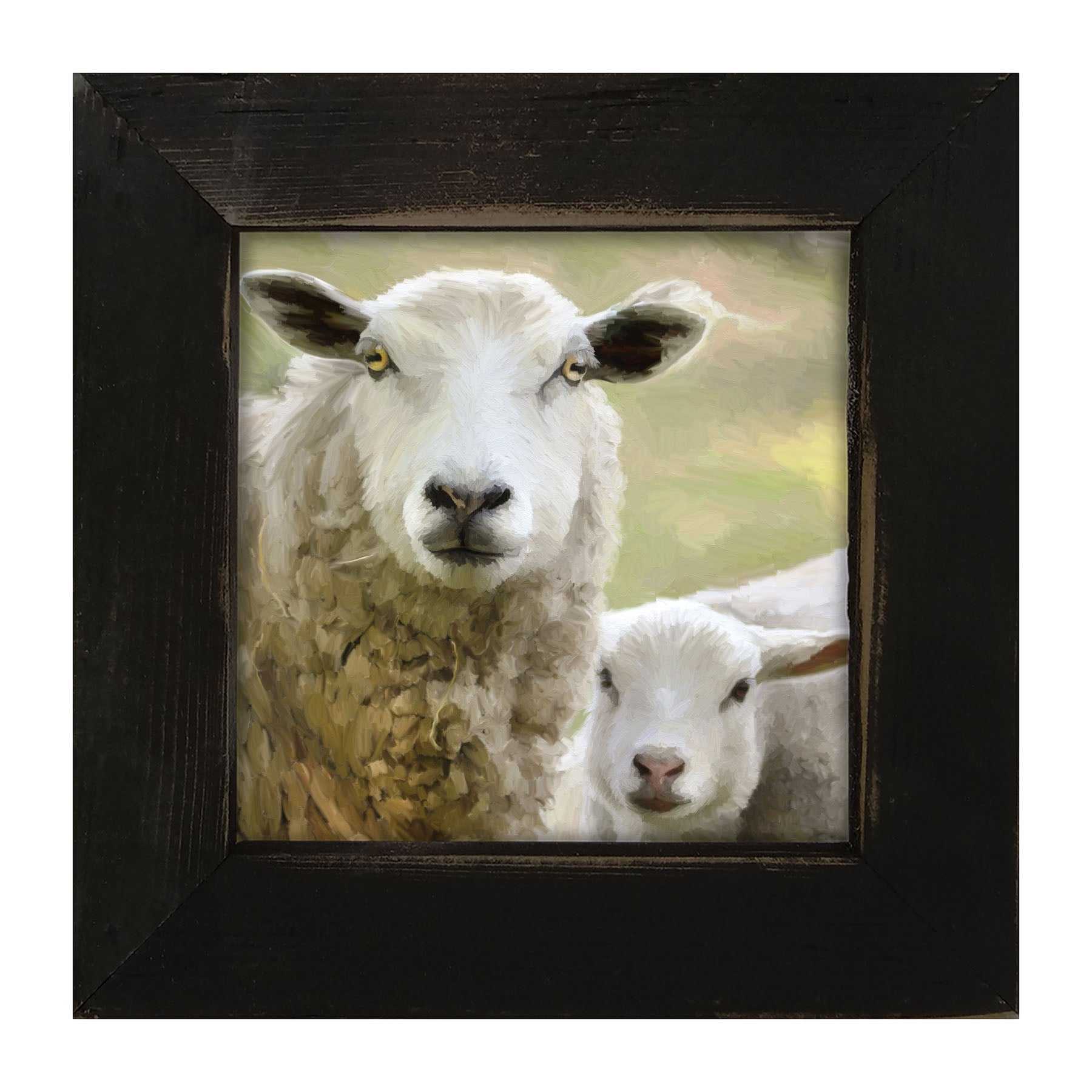 Sheep and Lamb -Framed Art