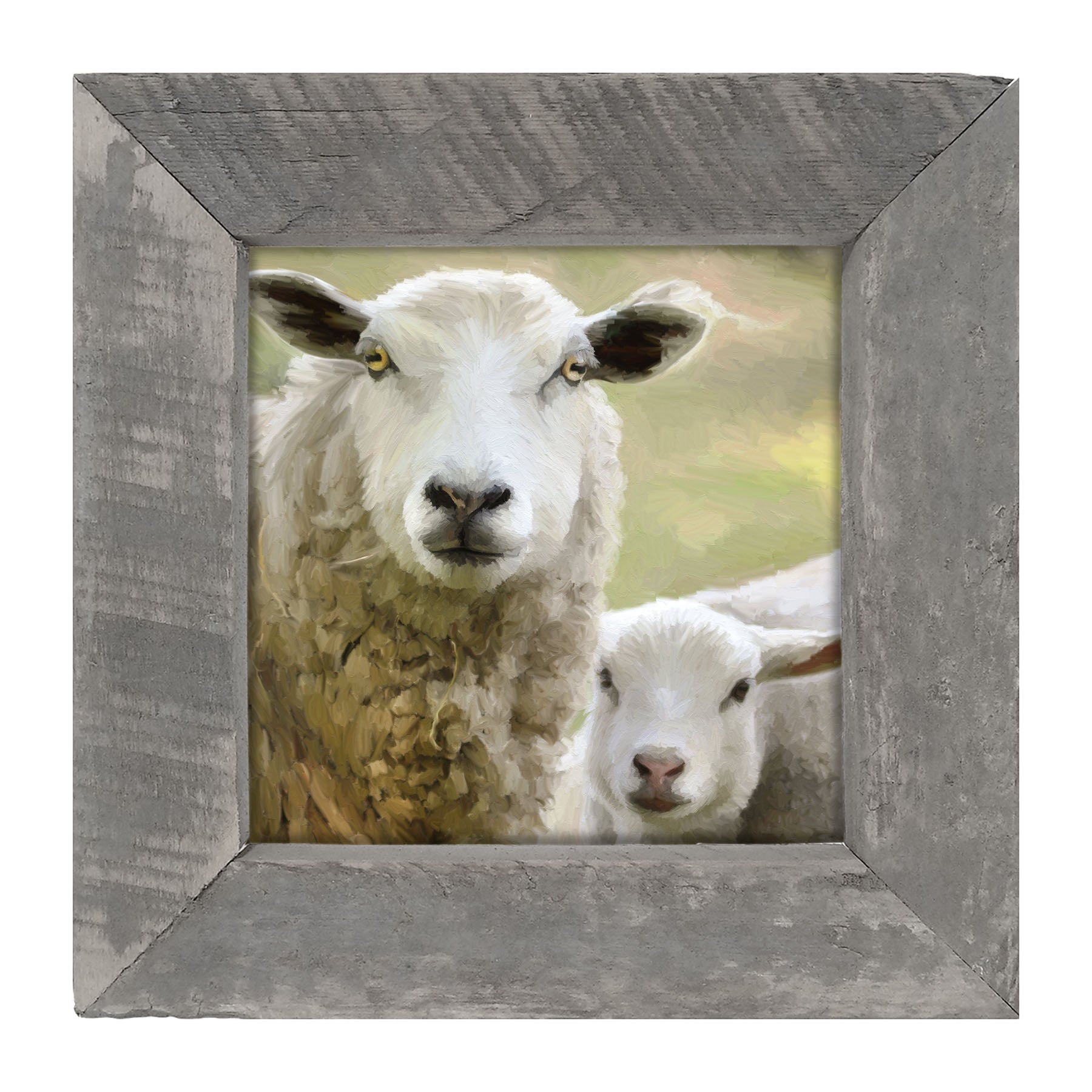 Sheep and Lamb -Framed Art